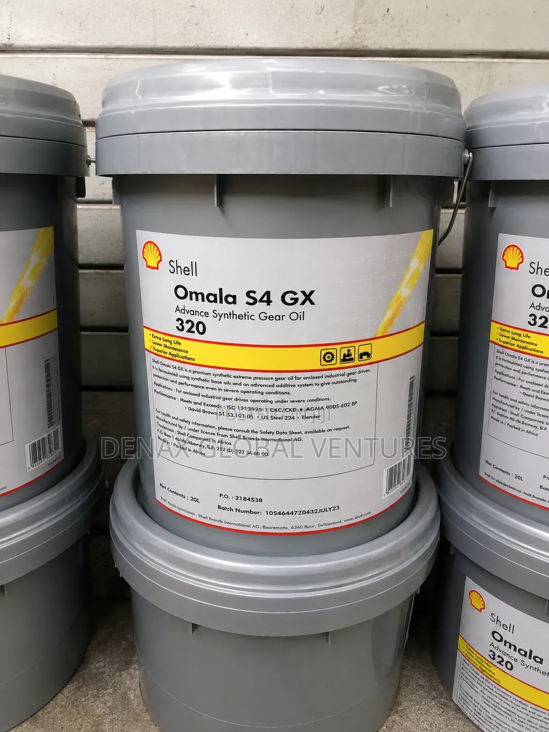 Shell Omala S4 Gx 320 Synthetic Gear Oil