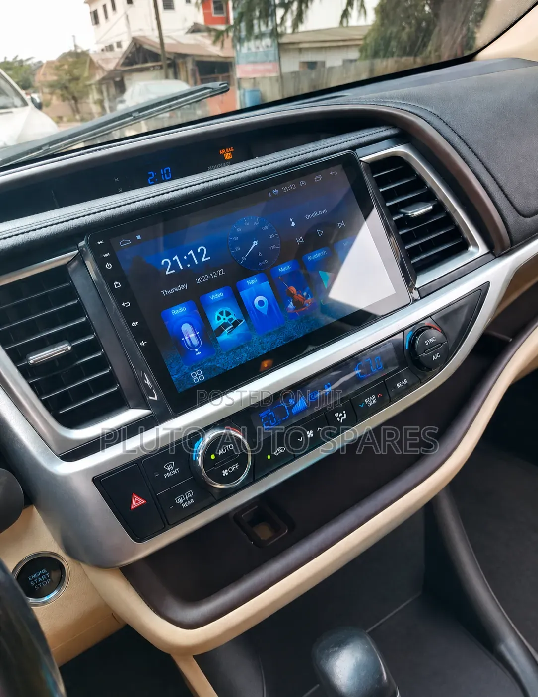 Highlander Android Screen System 2015-2018