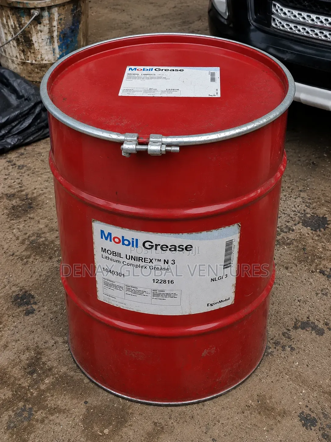 Mobil Unirex N3 Lithium Complex Grease 180kg Drum