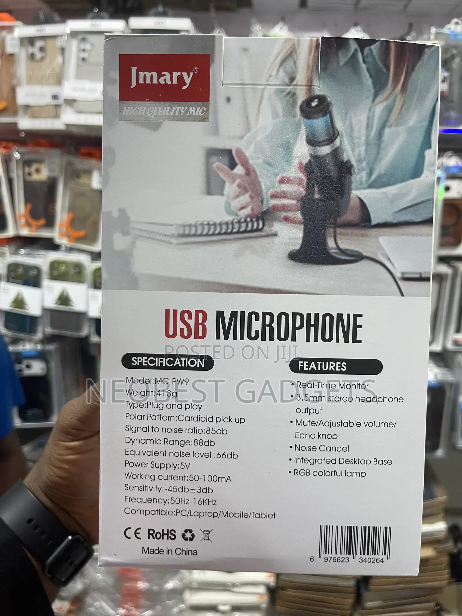 Jmary Mc-Pw9 USB Mic
