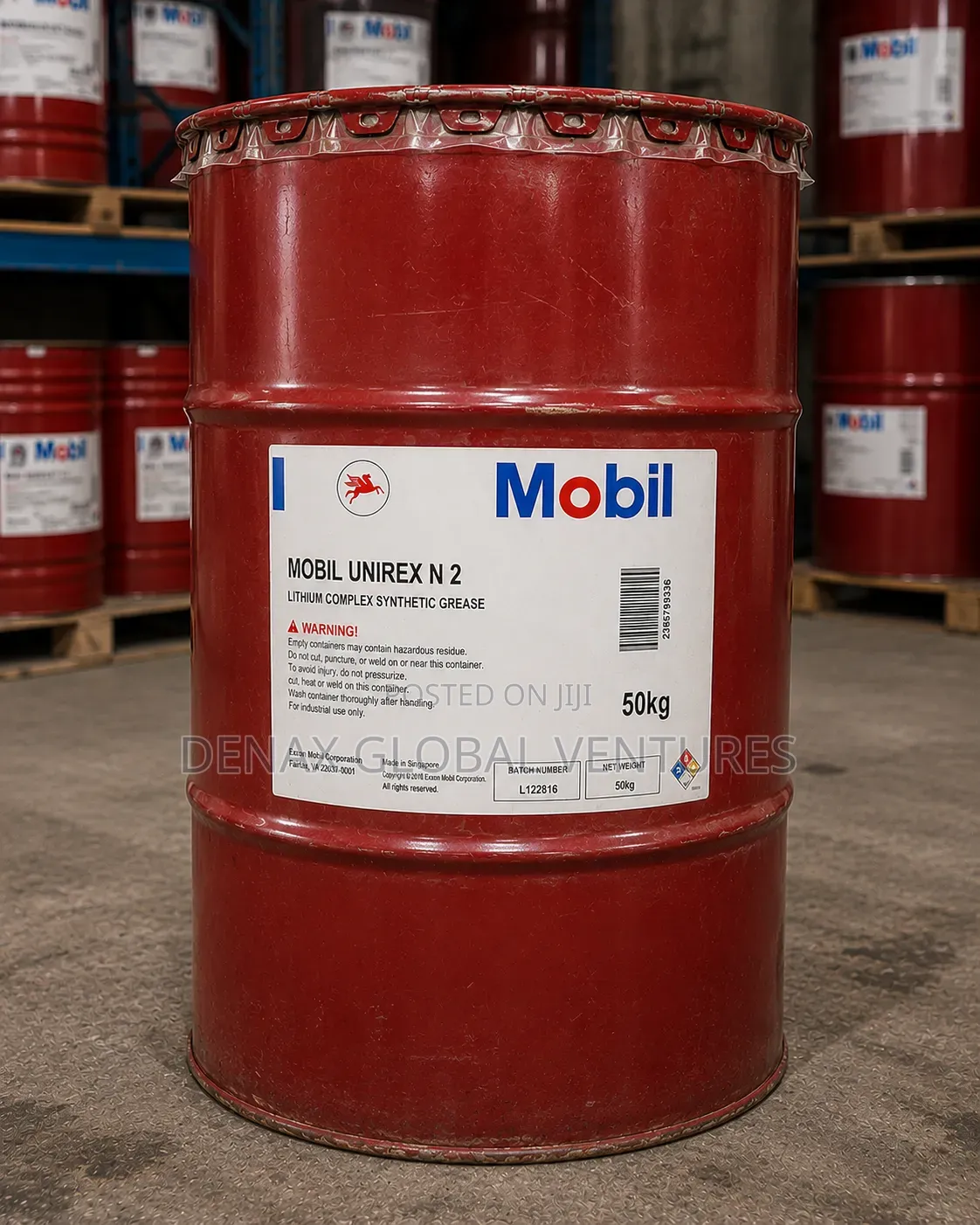 Mobil Unirex N2 Lithium Grease 50kg