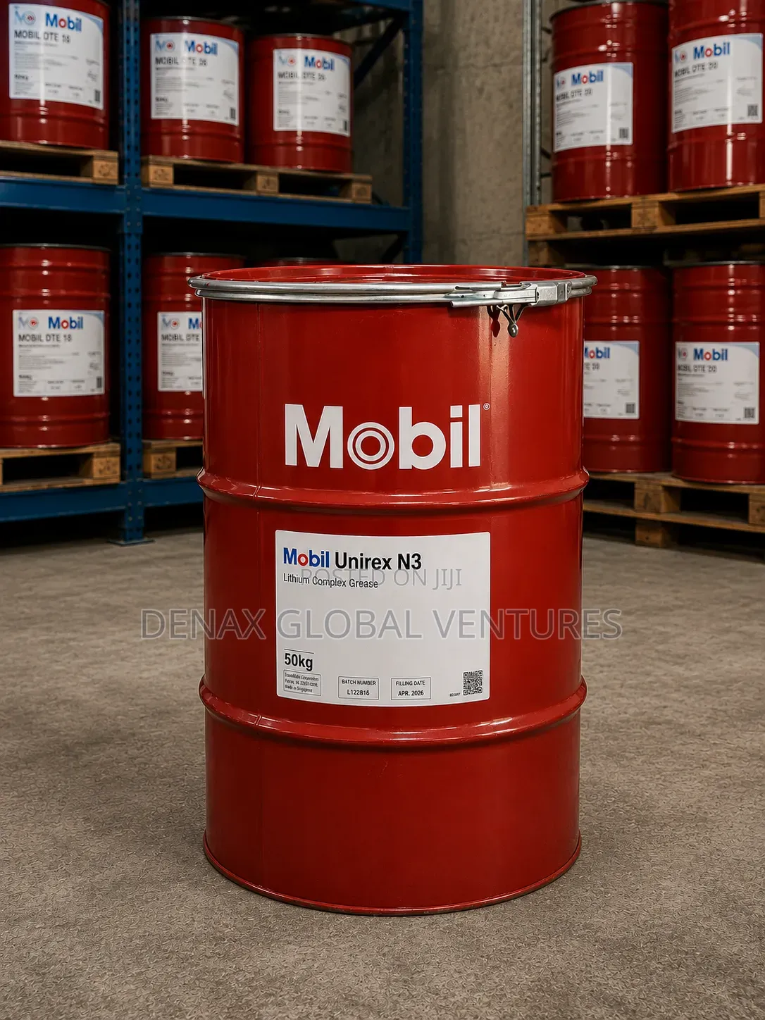 Mobil Unirex N3 Lithium Complex Grease 50kg