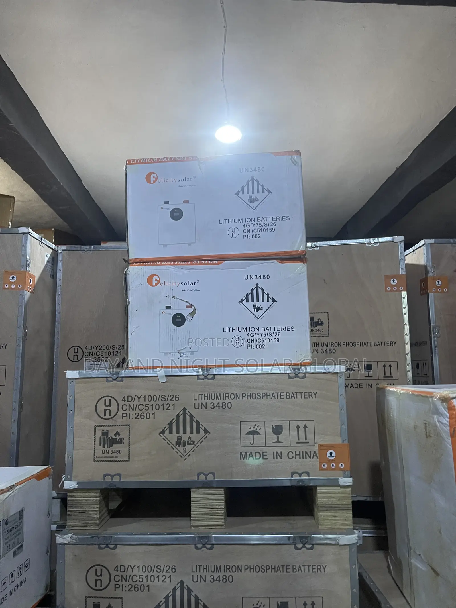 7.5kwh Felicity Ion Lithium Battery 24v
