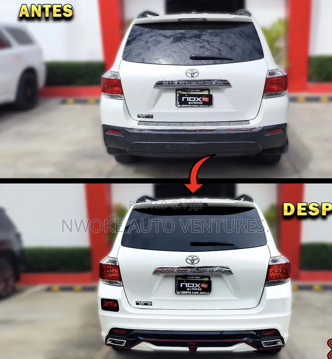 Upgrade Your Toyota Highlander 2008 to 2020 Model