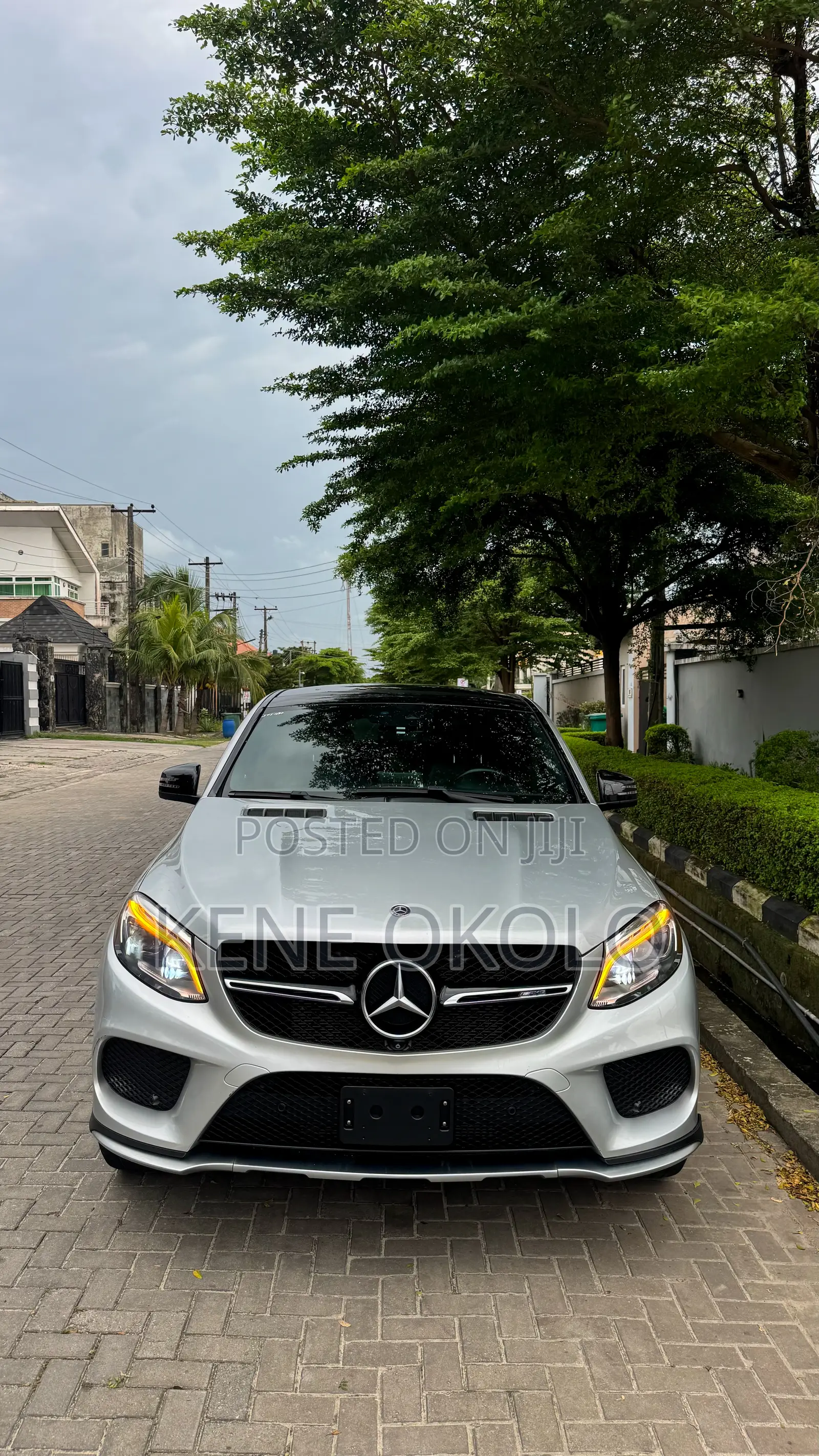 Mercedes-Benz GLE-Class AMG GLE 43 4MATIC 2018 Silver