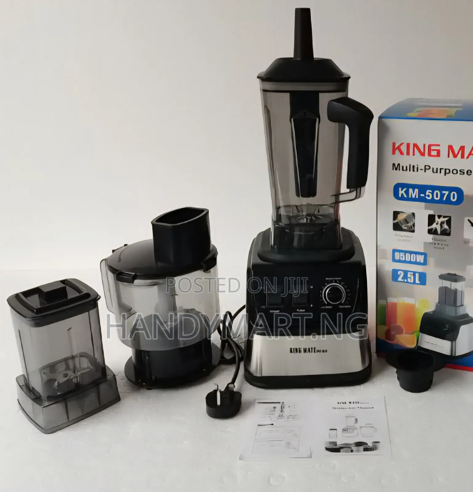 King Mate Pro Max Multi-Purpose Blender (Model KM-5070) 25% OFF