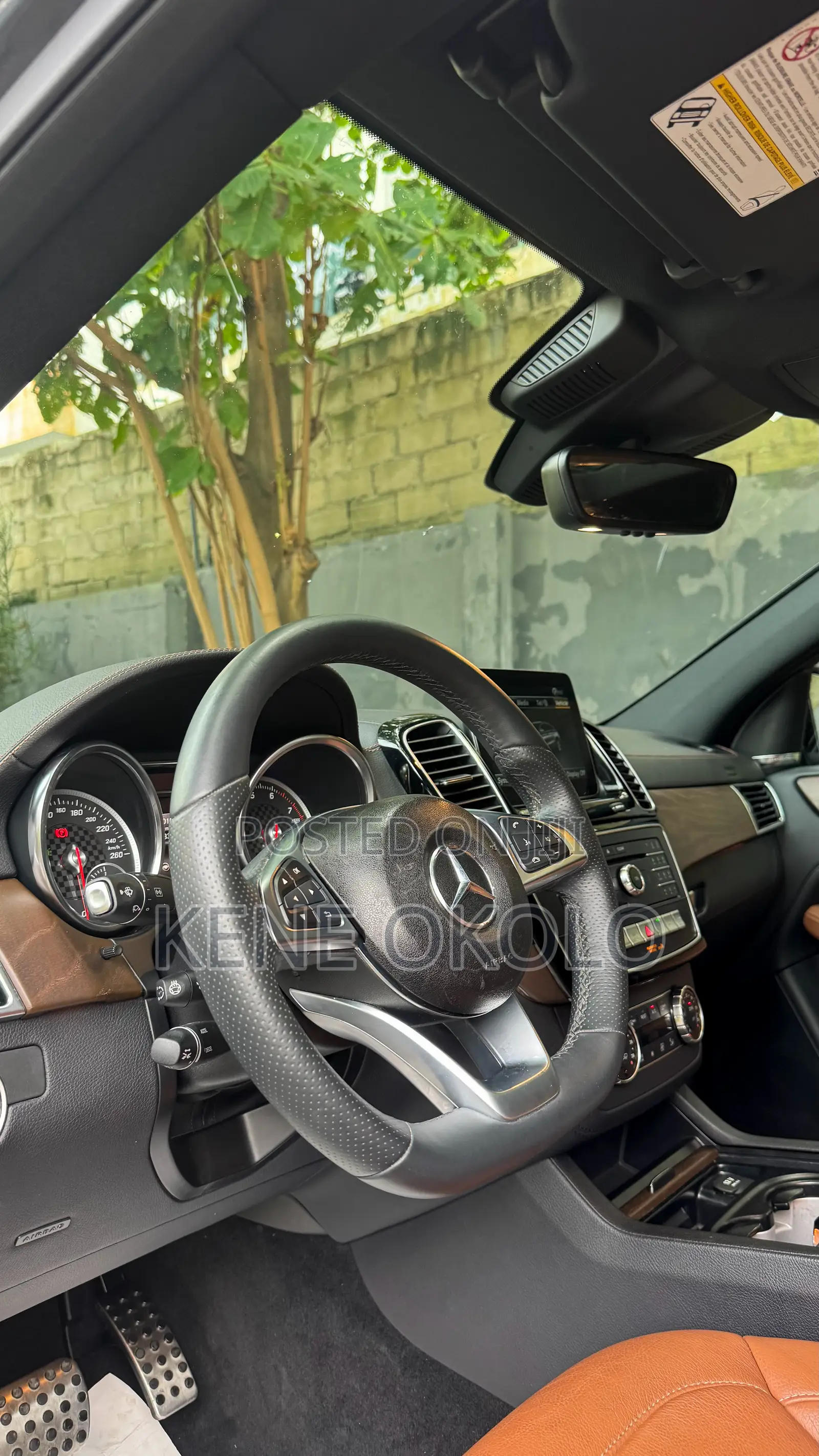 Mercedes-Benz GLE-Class 2016 Gray