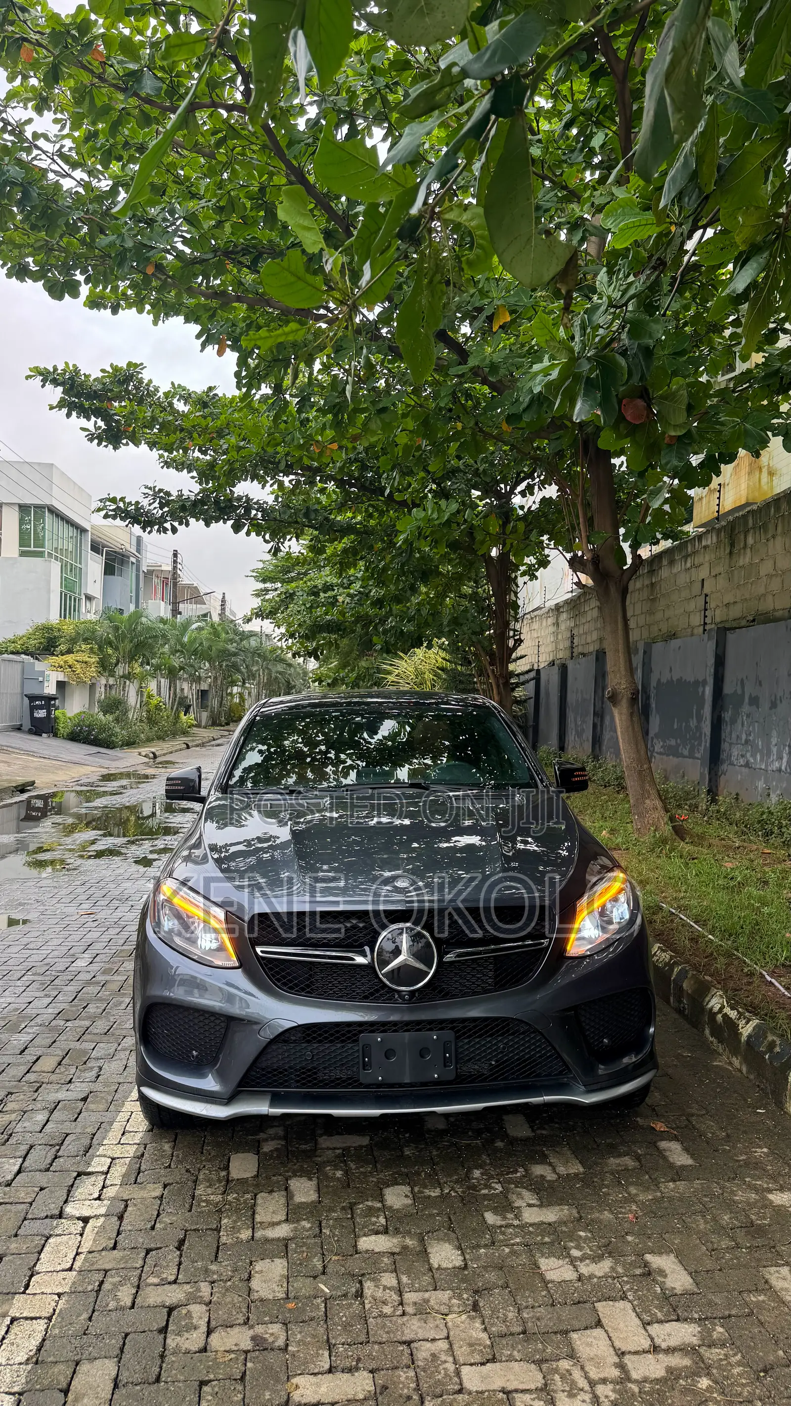 Mercedes-Benz GLE-Class 2016 Gray