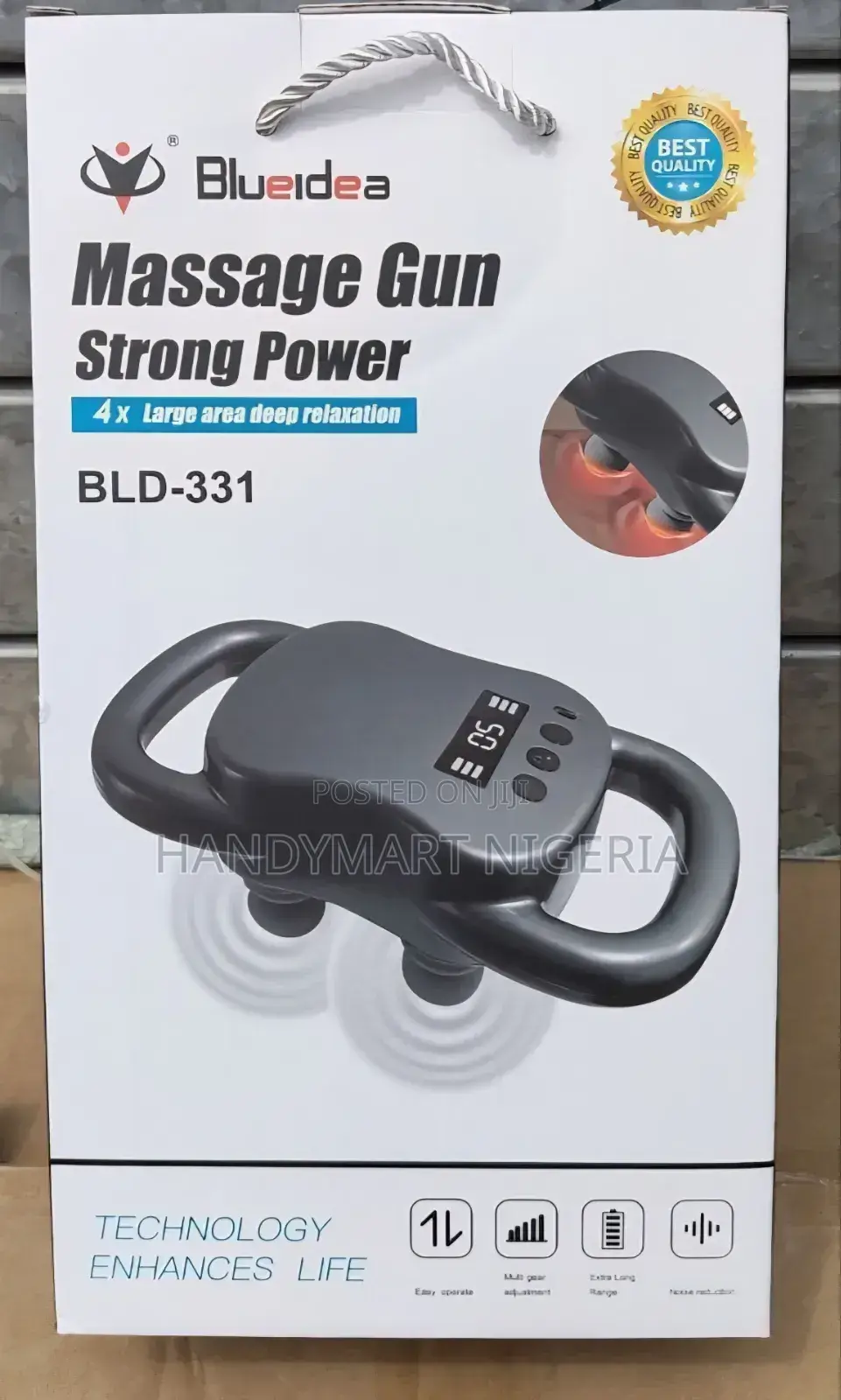 Blueidea Massage Gun Strong Power (Model BLD-331) 10% OFF