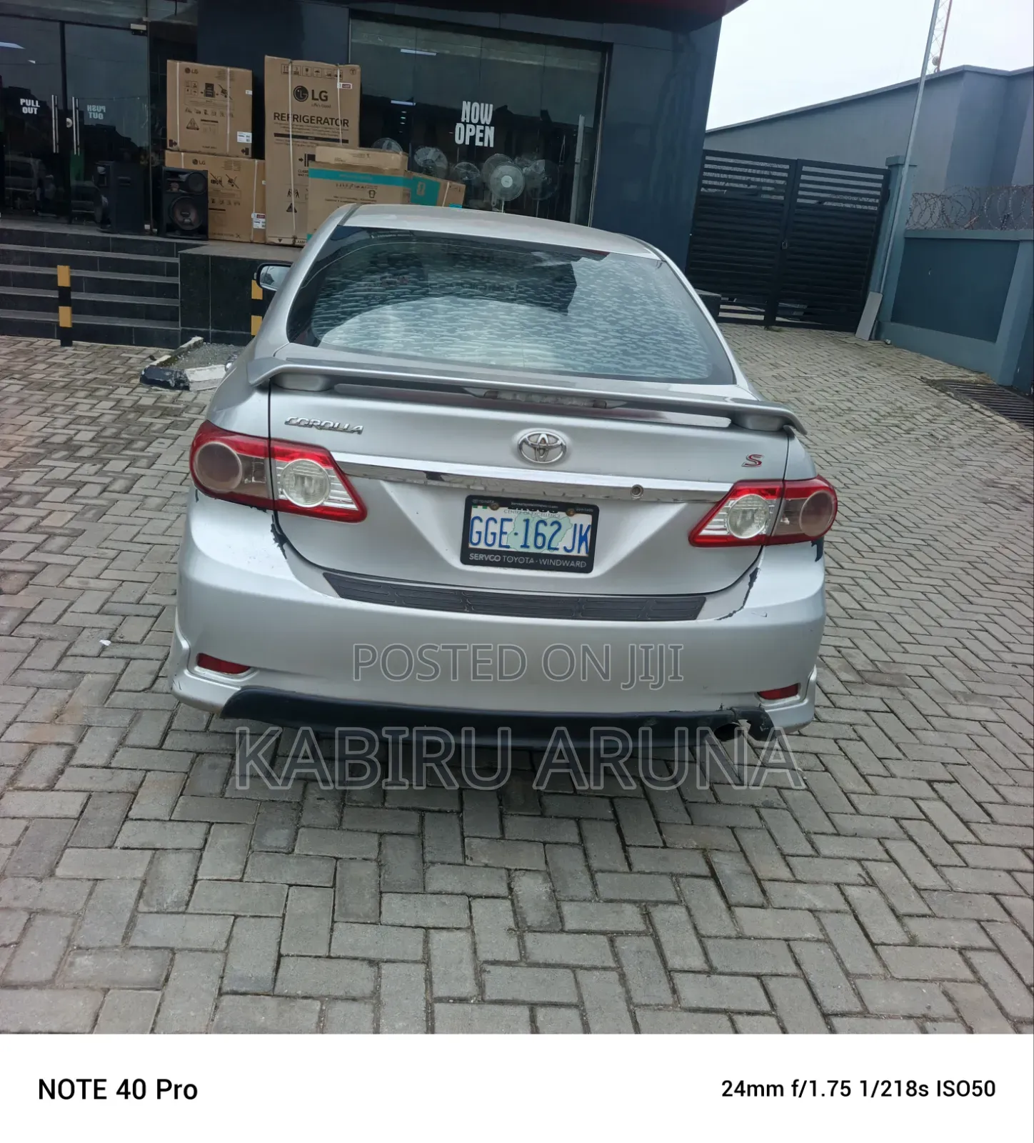 Toyota Corolla 2013 Silver