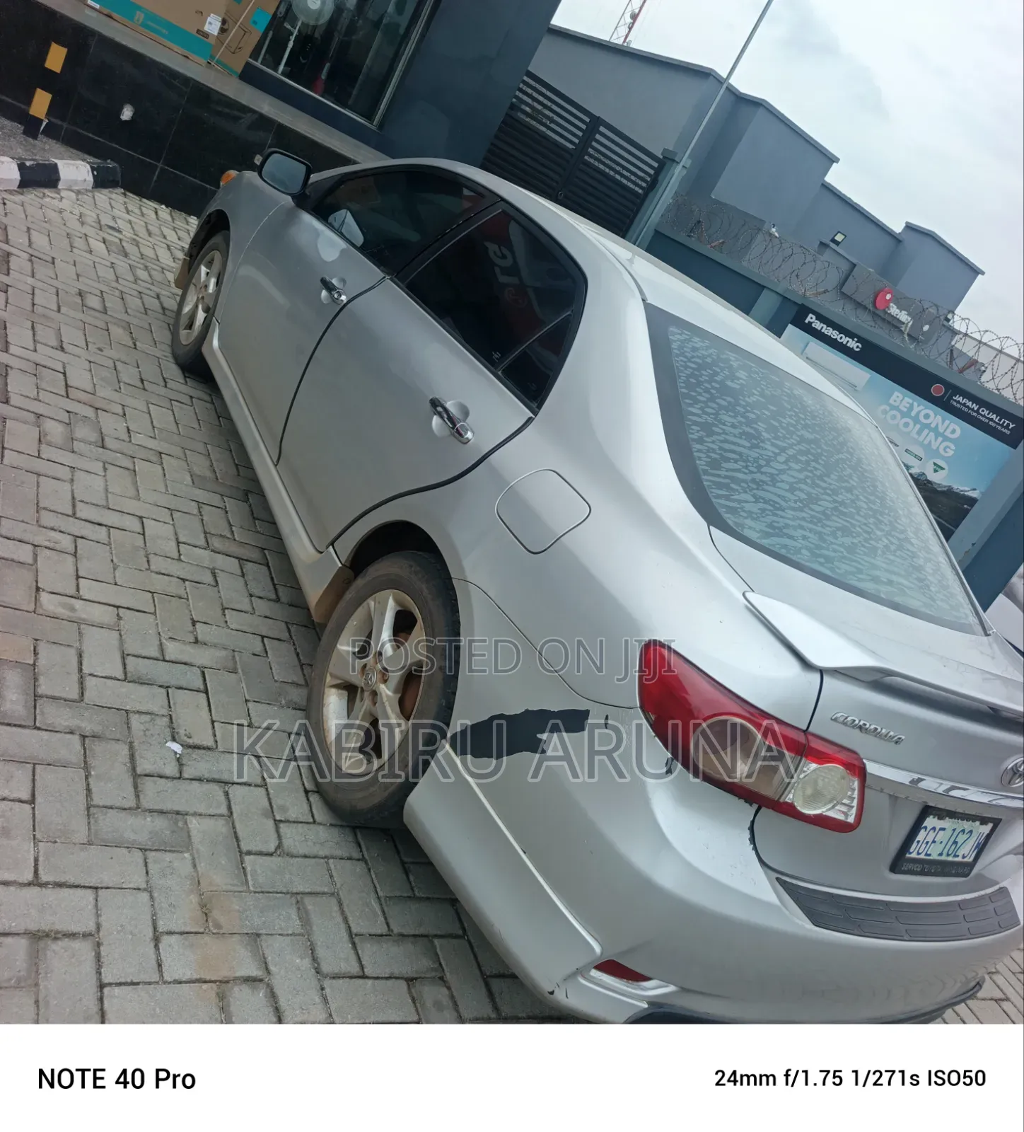 Toyota Corolla 2013 Silver