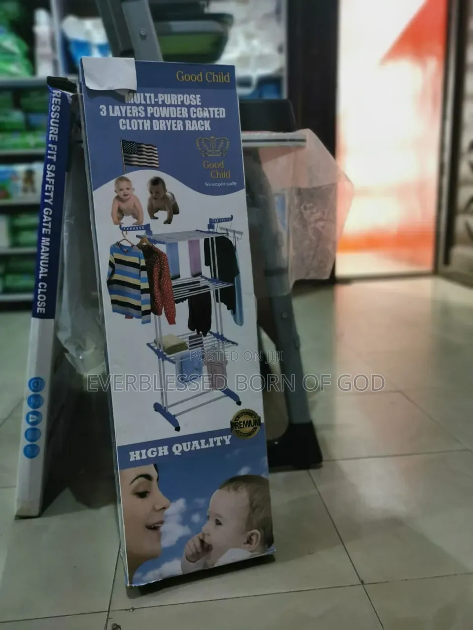A Multi-Purpose, Space Saving Indoor and Outdoor Clothes Drying Rack