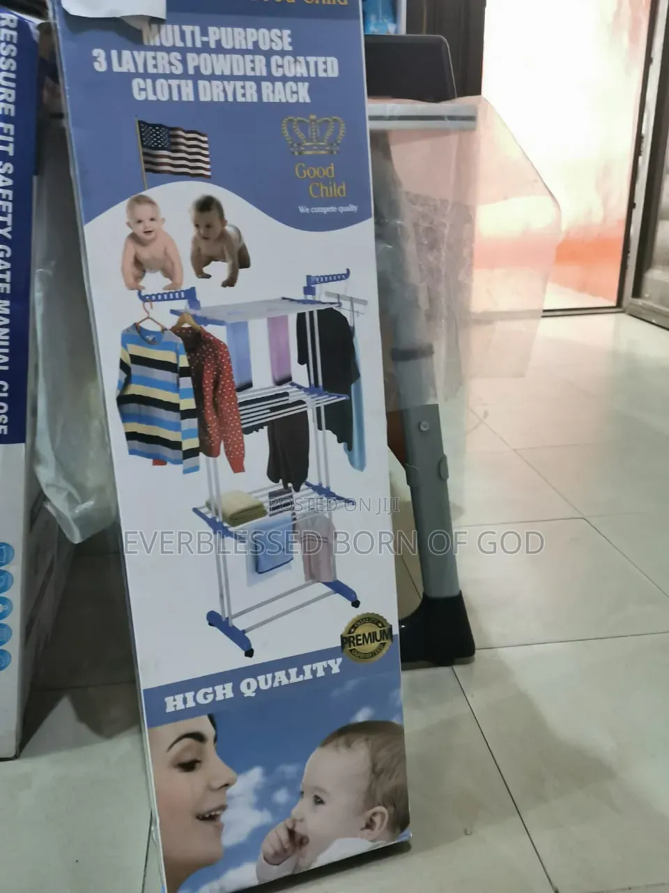 A Multi-Purpose, Space Saving Indoor and Outdoor Clothes Drying Rack