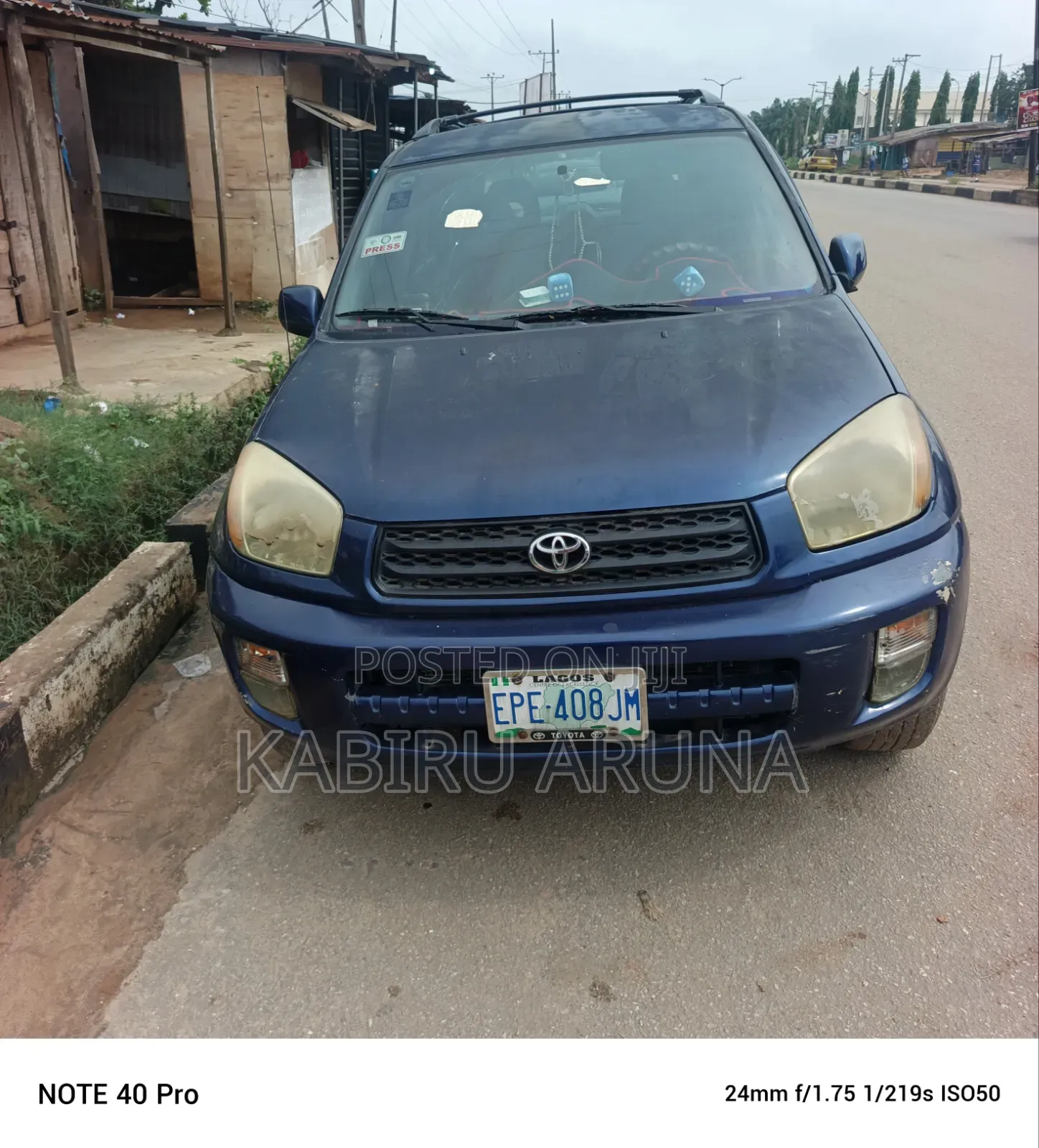 Toyota RAV4 Automatic 2003 Blue