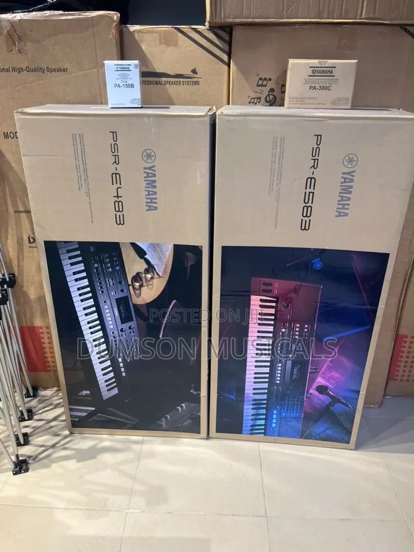 PSR-E483 Yamaha Keyboard PSR E483