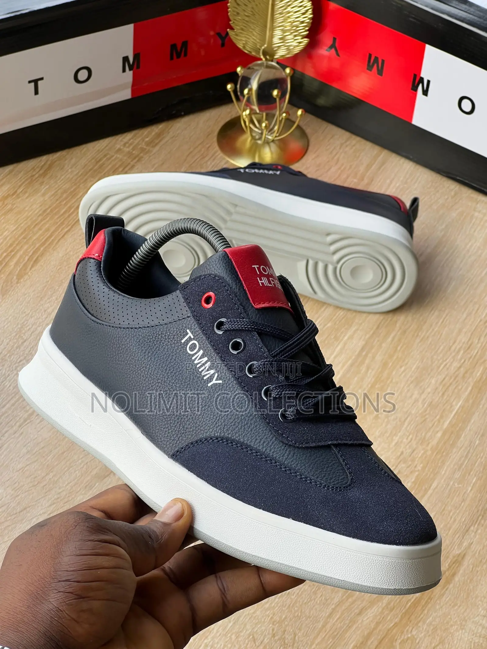 Men's Tommy Hilfiger Sneakers With White Soles