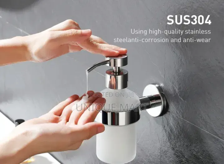 600ml Wall Mounted Plastic Soap/Sanitizer Dispenser for Commercial Use