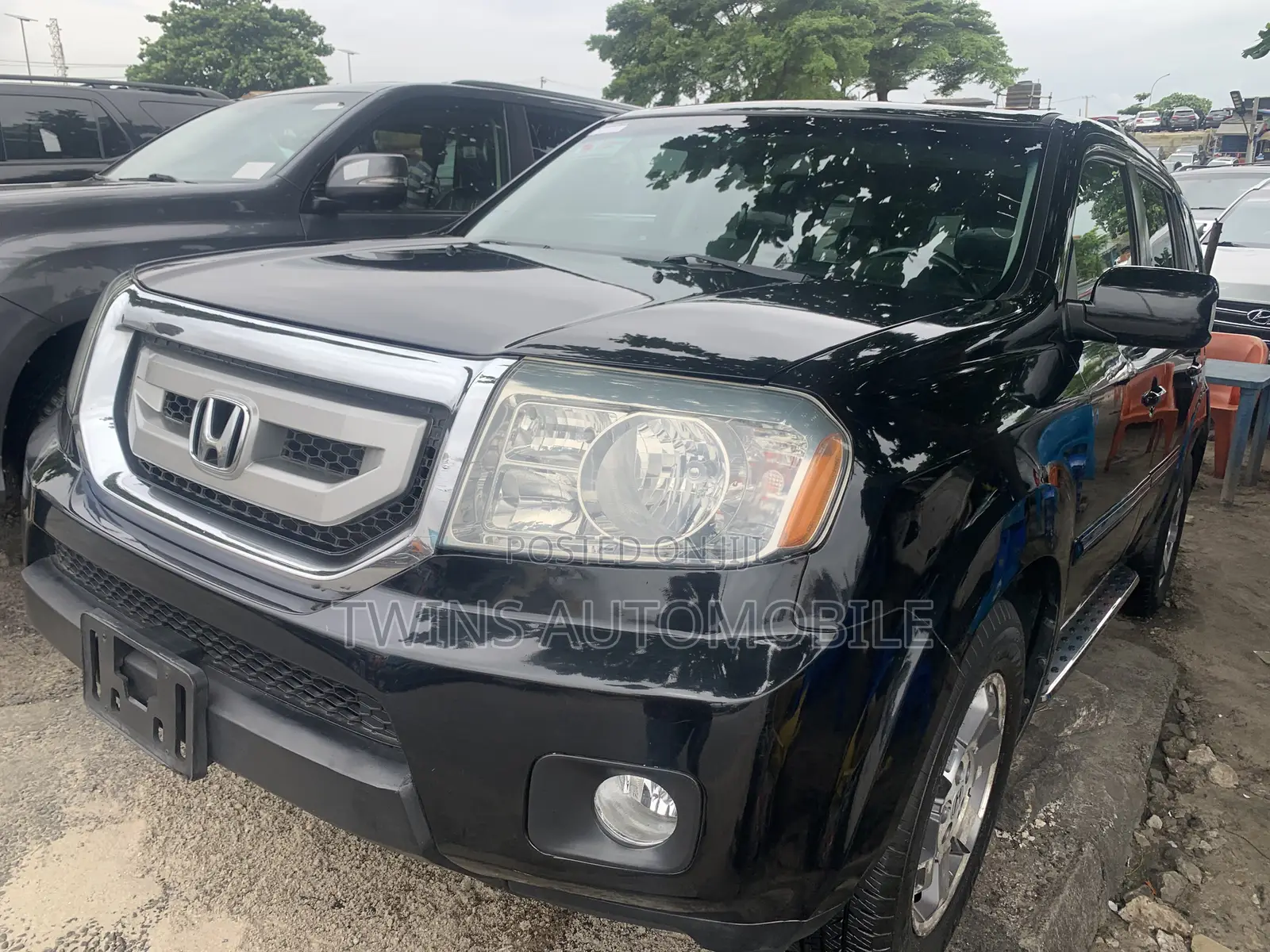 Honda Pilot Touring w/RES/Navi 4WD (3.5L 6cyl 5A) 2010 Black