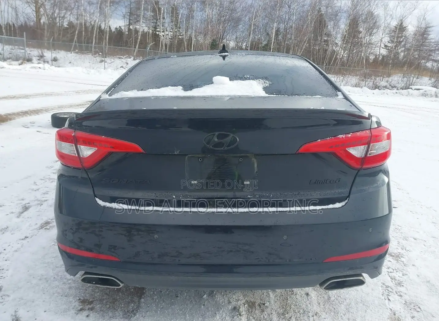 Hyundai Sonata Limited Sedan FWD (2.4L 4cyl 6A) 2016 Black