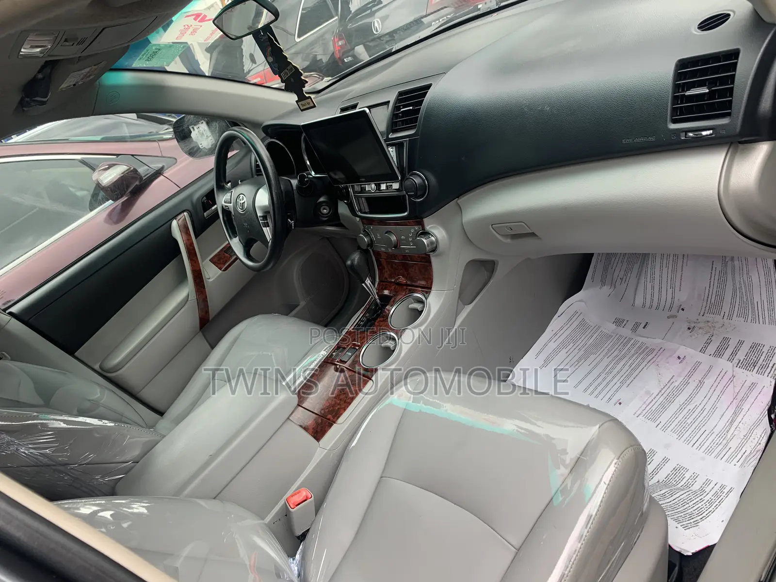 Toyota Highlander Limited 3.5l 4WD 2013 Black