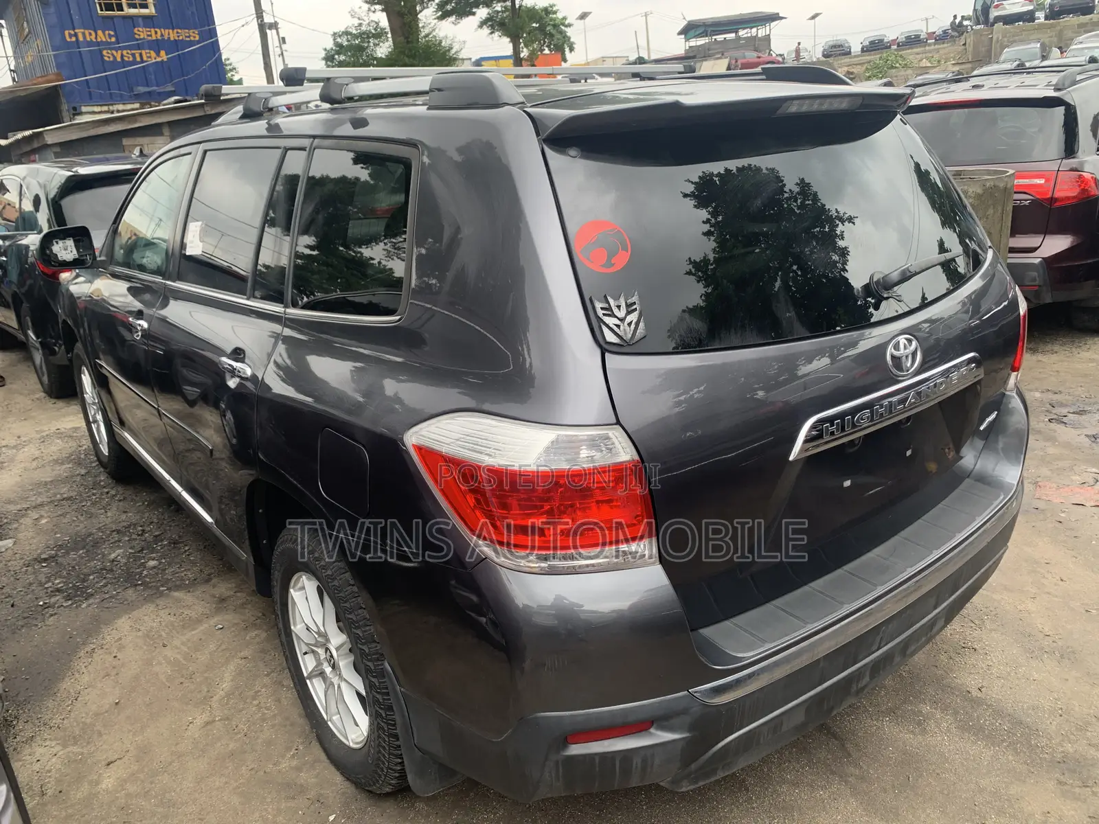 Toyota Highlander Limited 3.5l 4WD 2013 Black