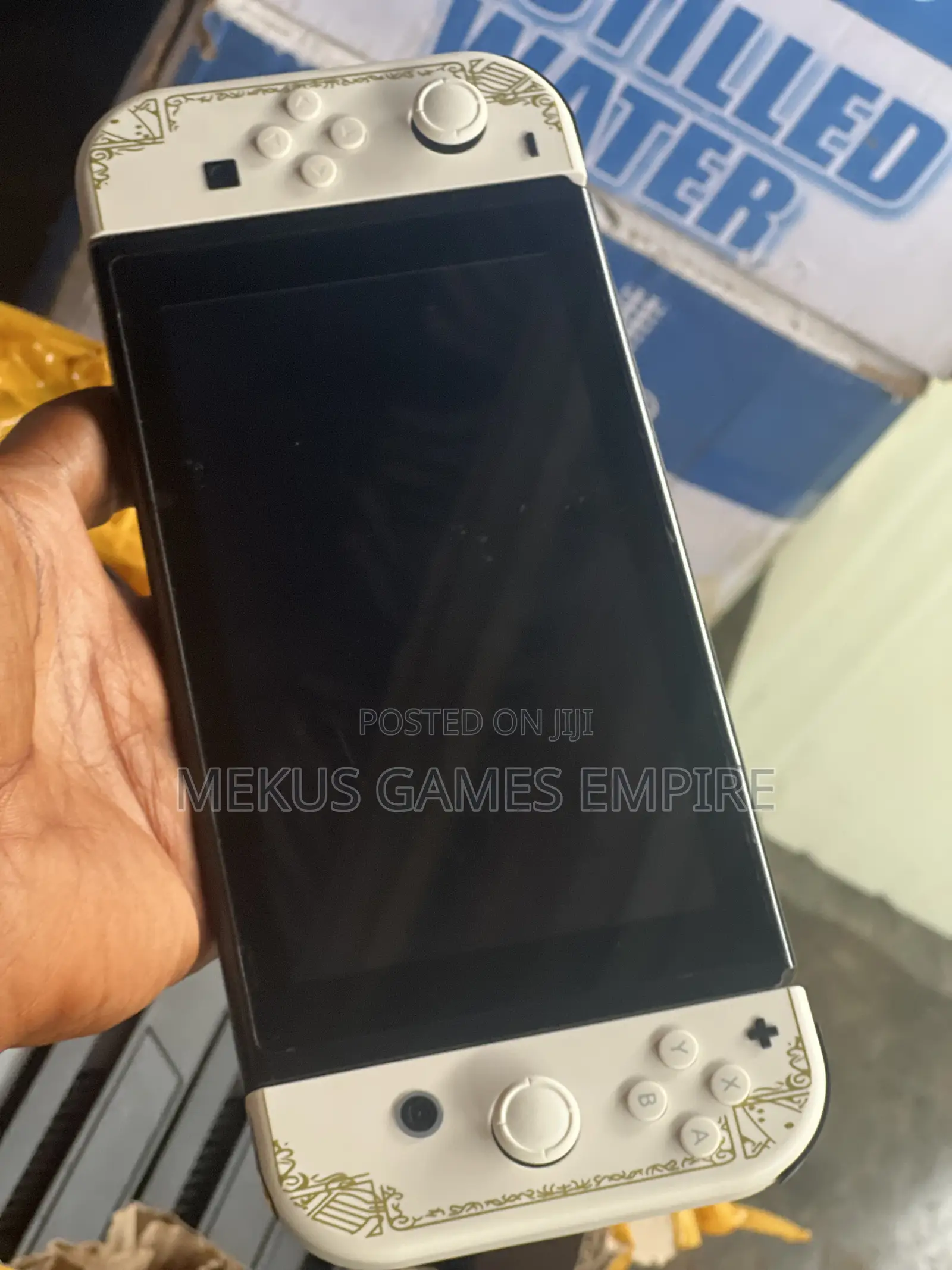 Nintendo Switch Console + Games Installed Both FC26,kombat,race More