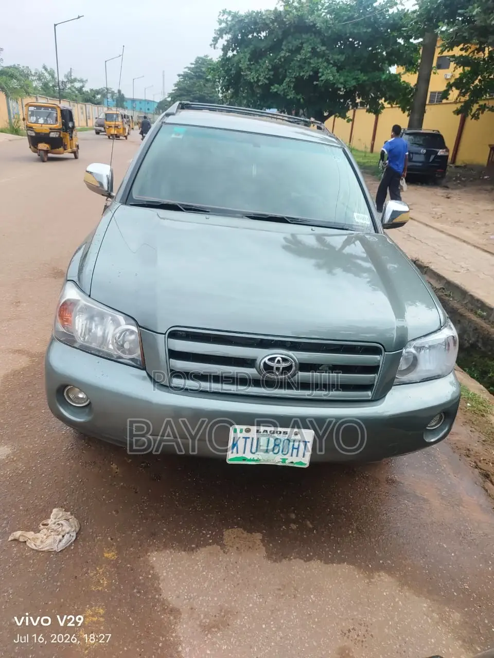Toyota Highlander 2006 Green
