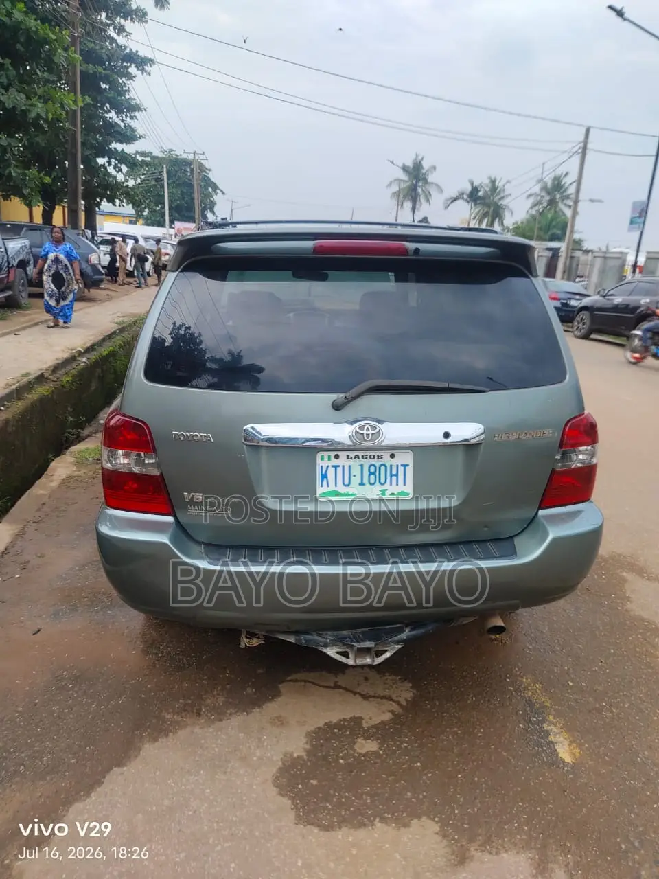 Toyota Highlander 2006 Green