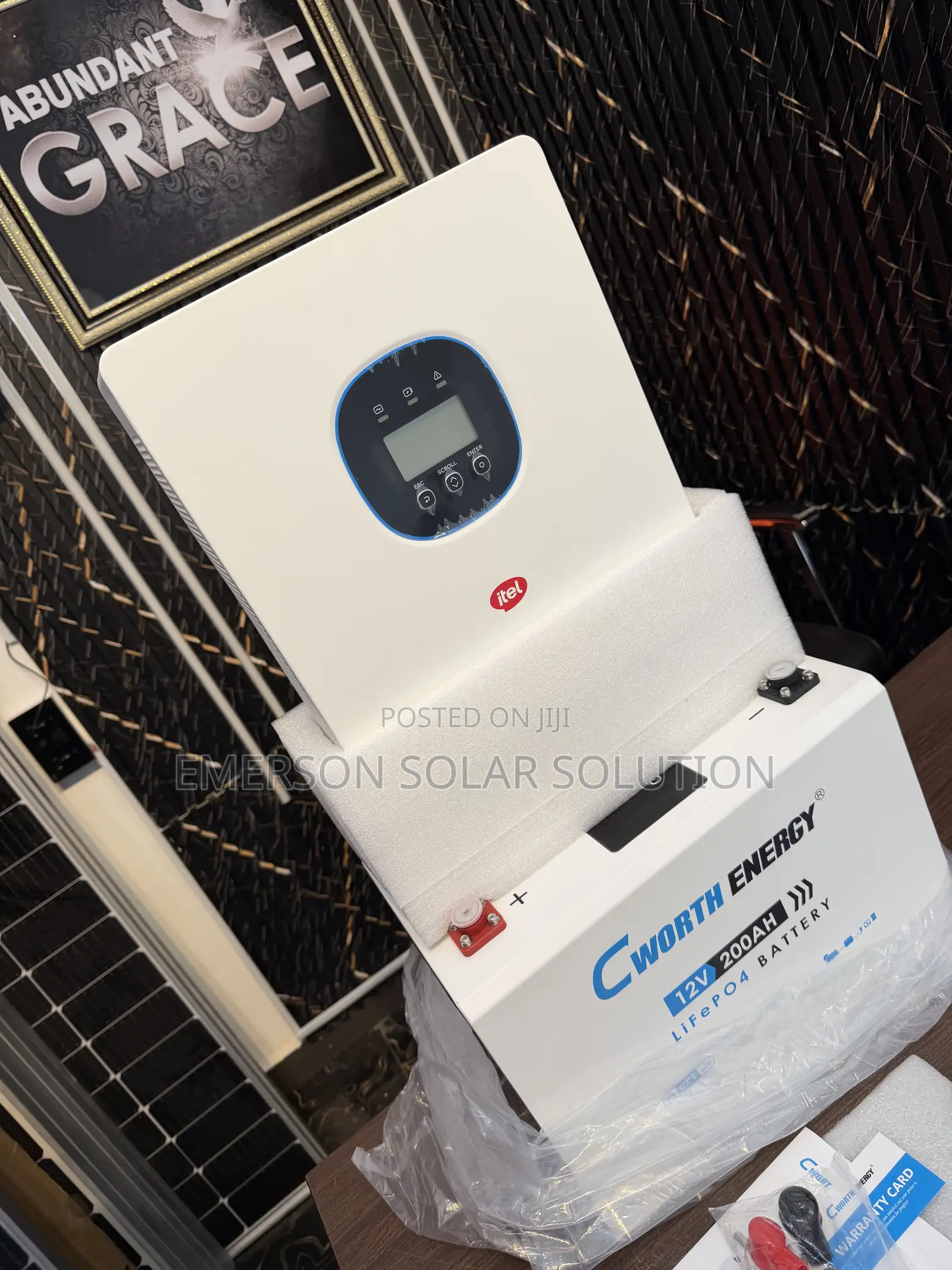 12v Installation Itel 1.5kva and Cworth 2.5kwh