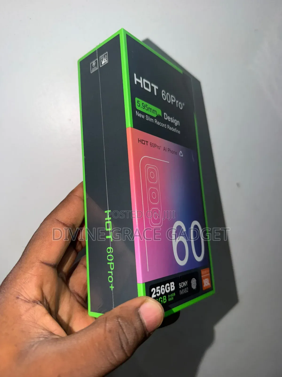 New Infinix Hot 60 Pro+ 256 GB Black