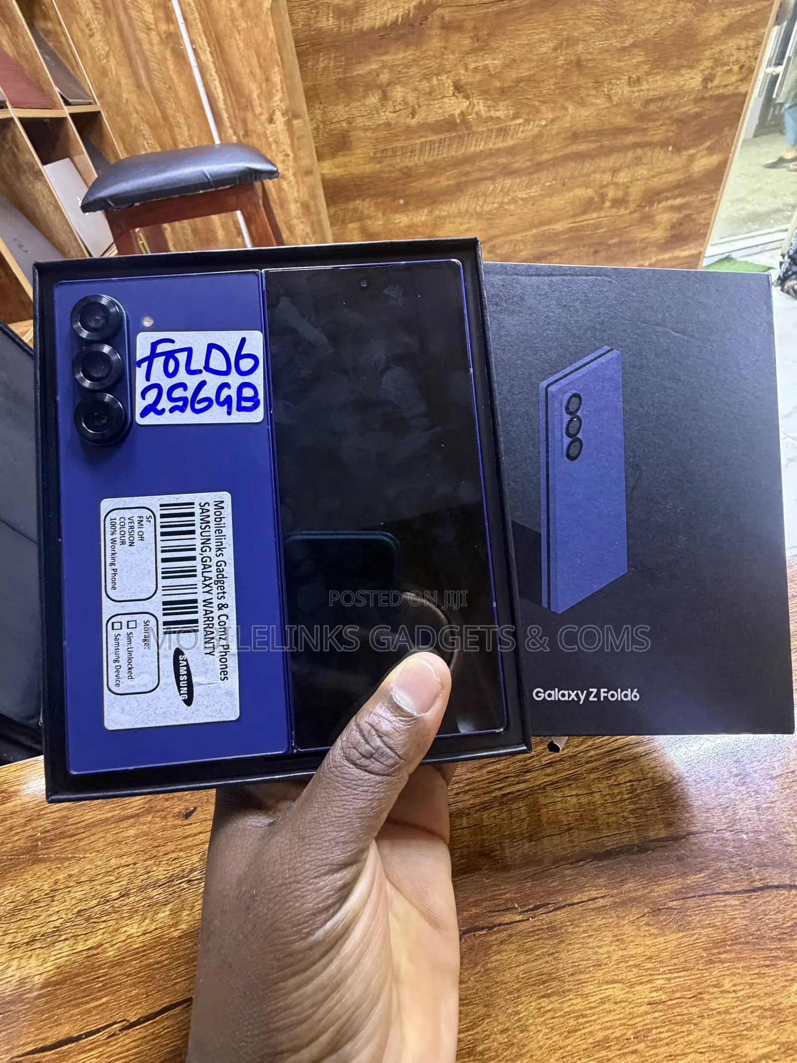 Samsung Galaxy Z Fold6 256 GB Blue