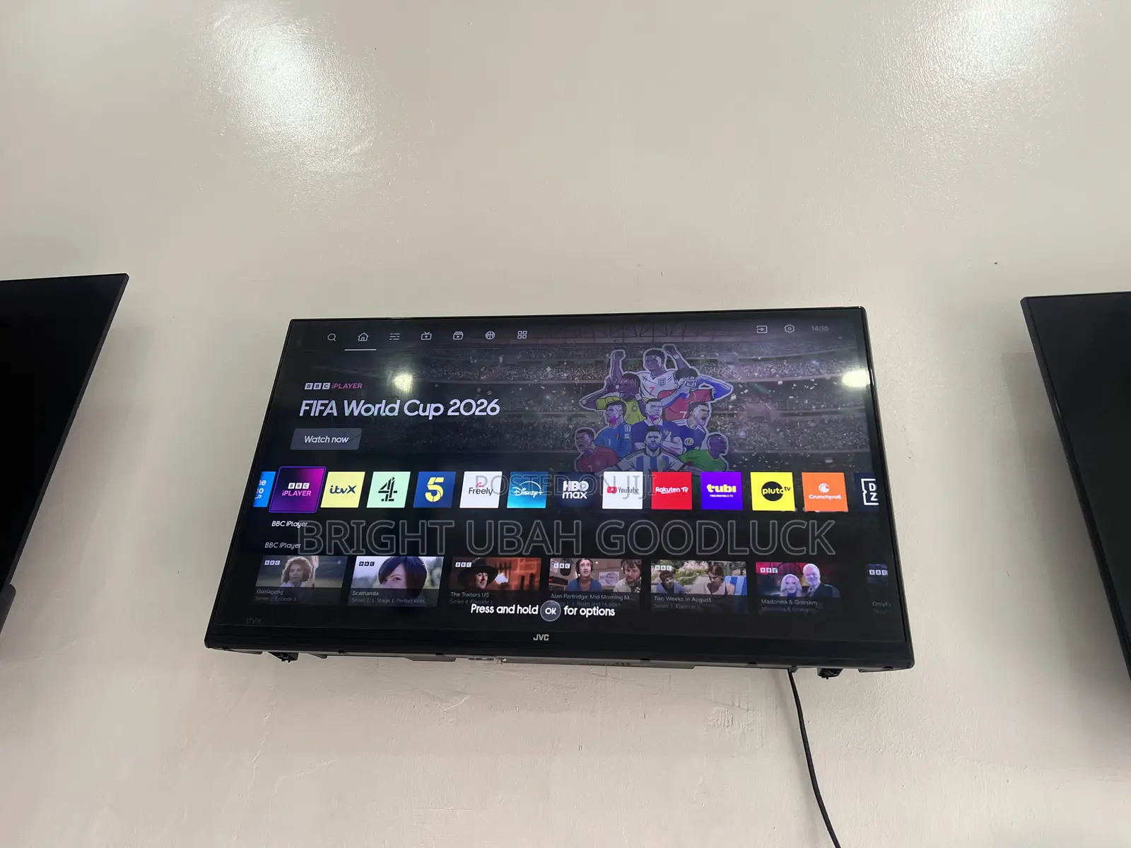 JVC 32 Inches Full Smart TV With Mirror Casting Free Netflix Acct