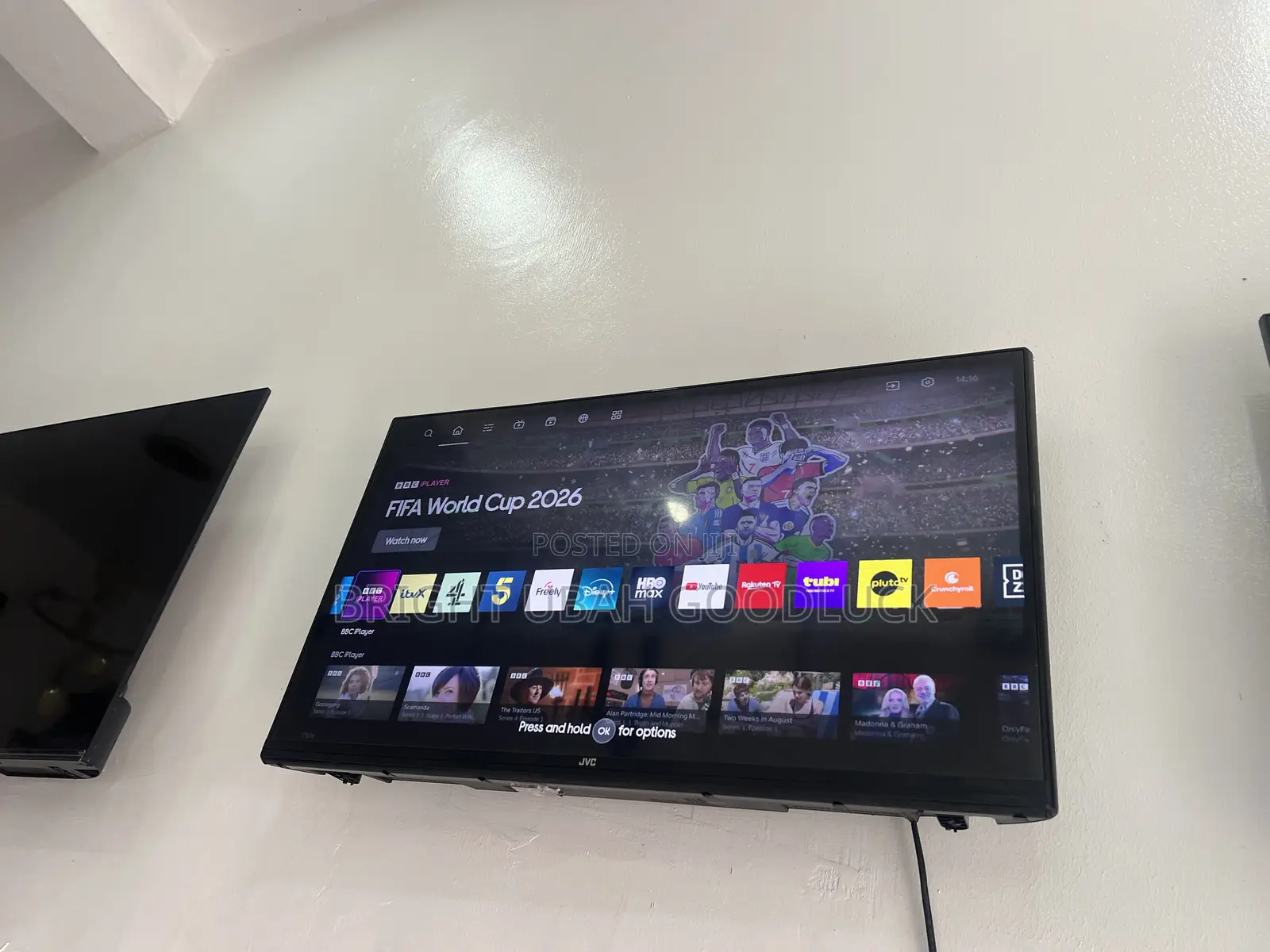 JVC 32 Inches Full Smart TV With Mirror Casting Free Netflix Acct