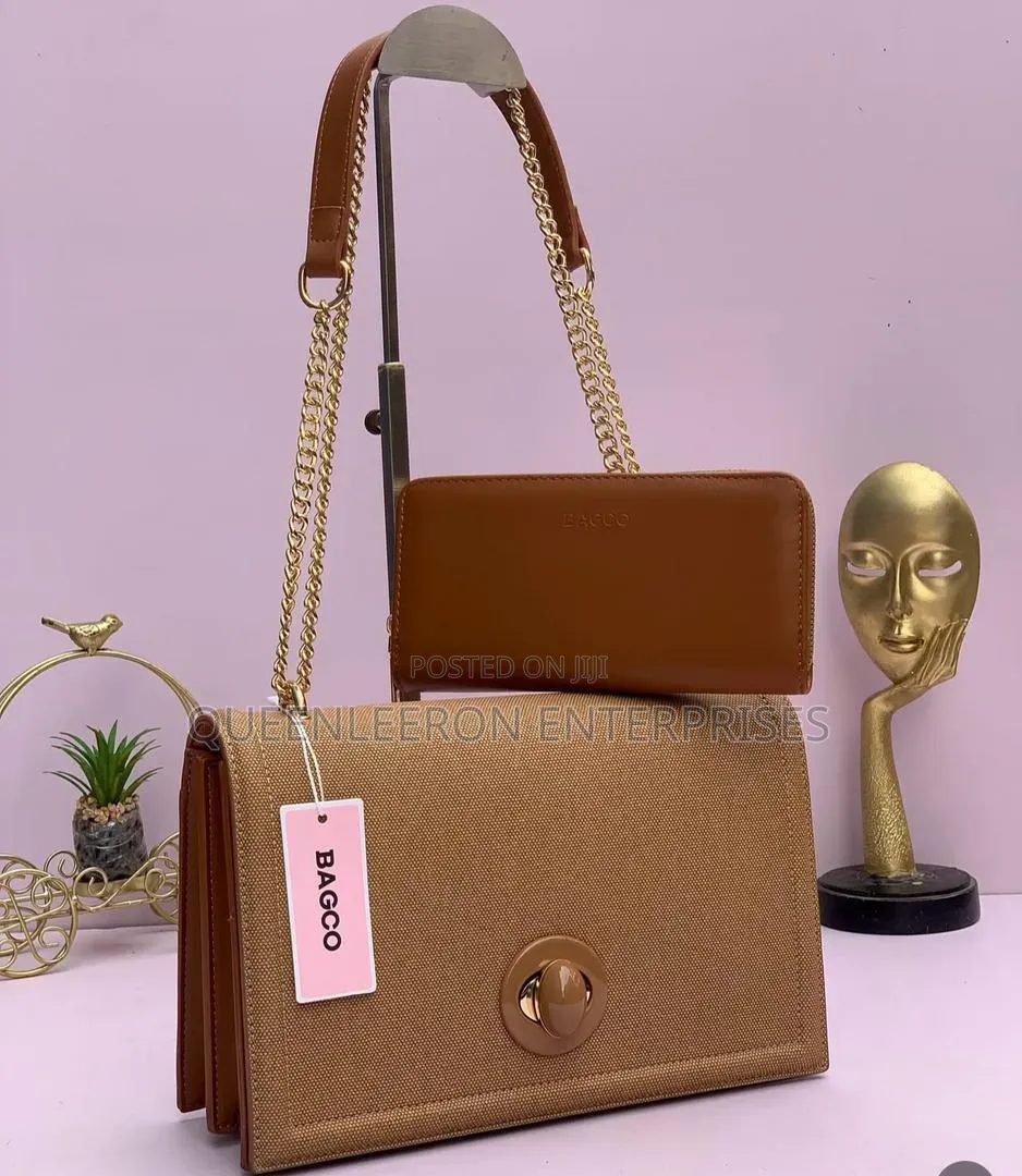 Original Bagco 2 in 1 Quality Leather Bag