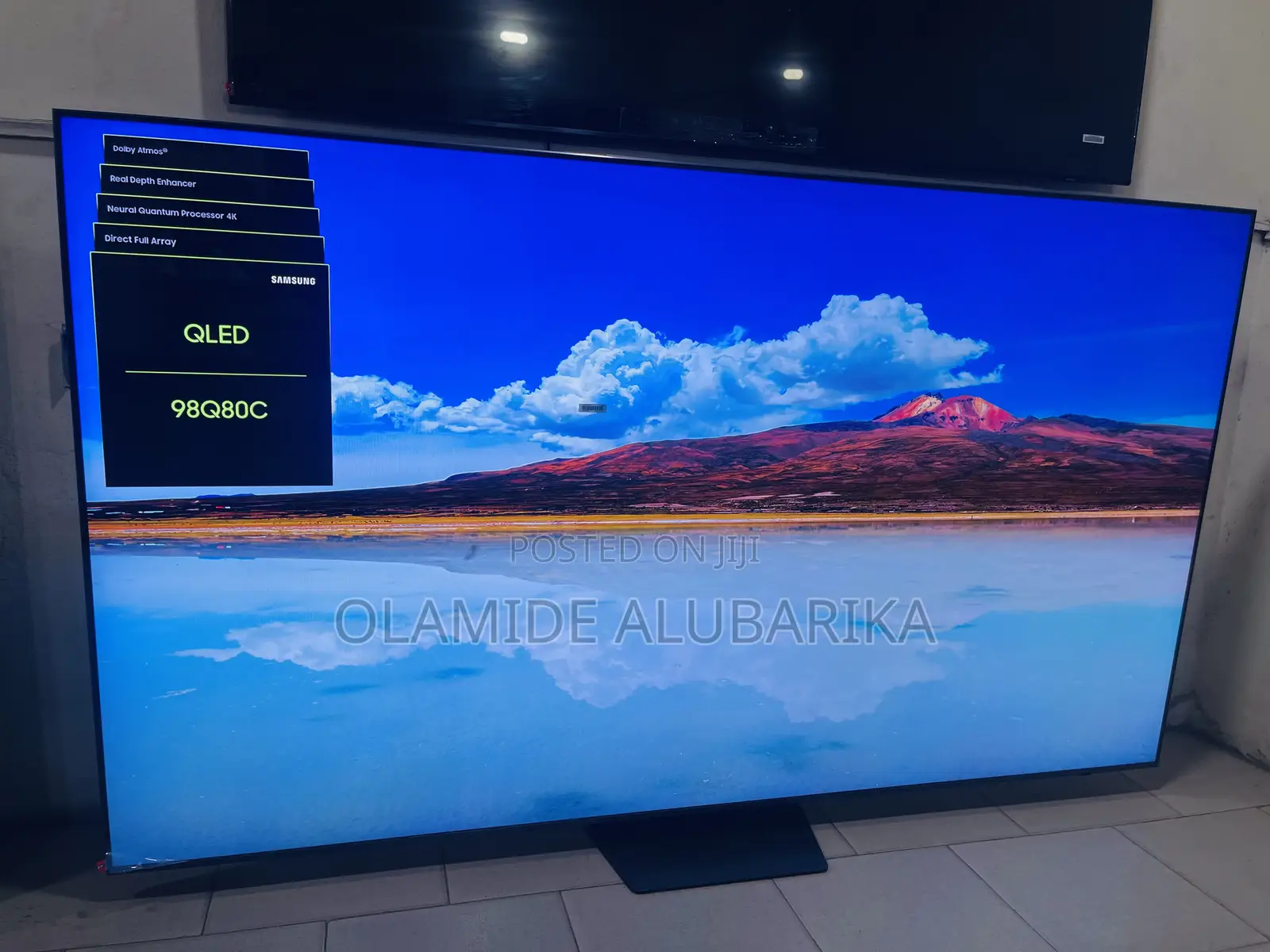 Samsung Open Box 2024 98inch Q80C Is Massive QLED Smart Premium TV