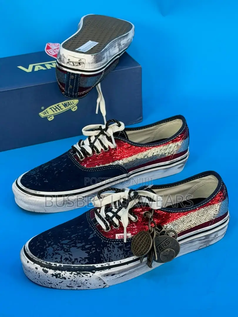 Original Authentic Vans Otw “Satoshi Nakamoto” Studded Sneakers