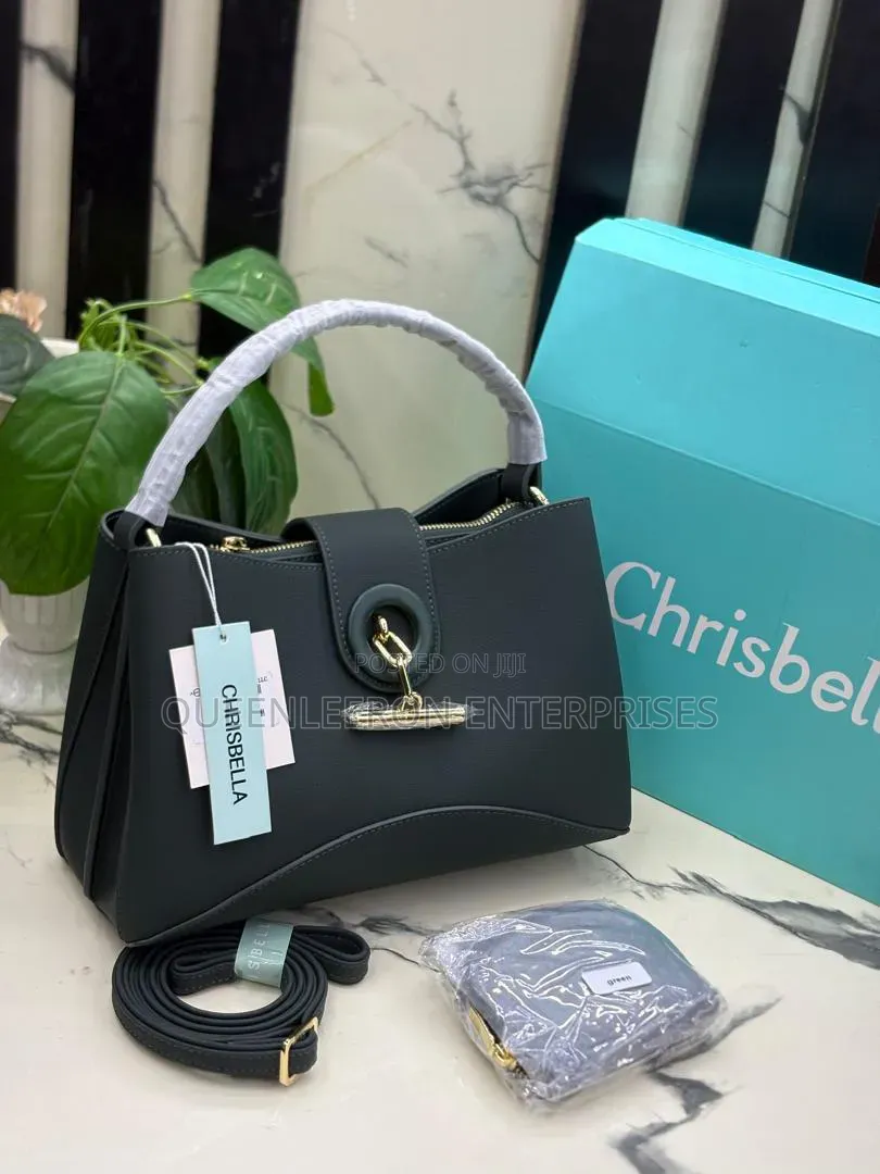 Luxery Chrisbella 2 in 1 Quality Leather Bag