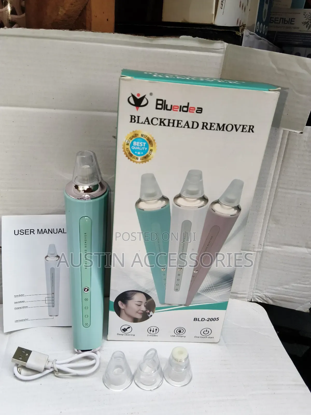 Blackhead Removal, Pore Cleaner, Pimples Remover, Vacuum Suction