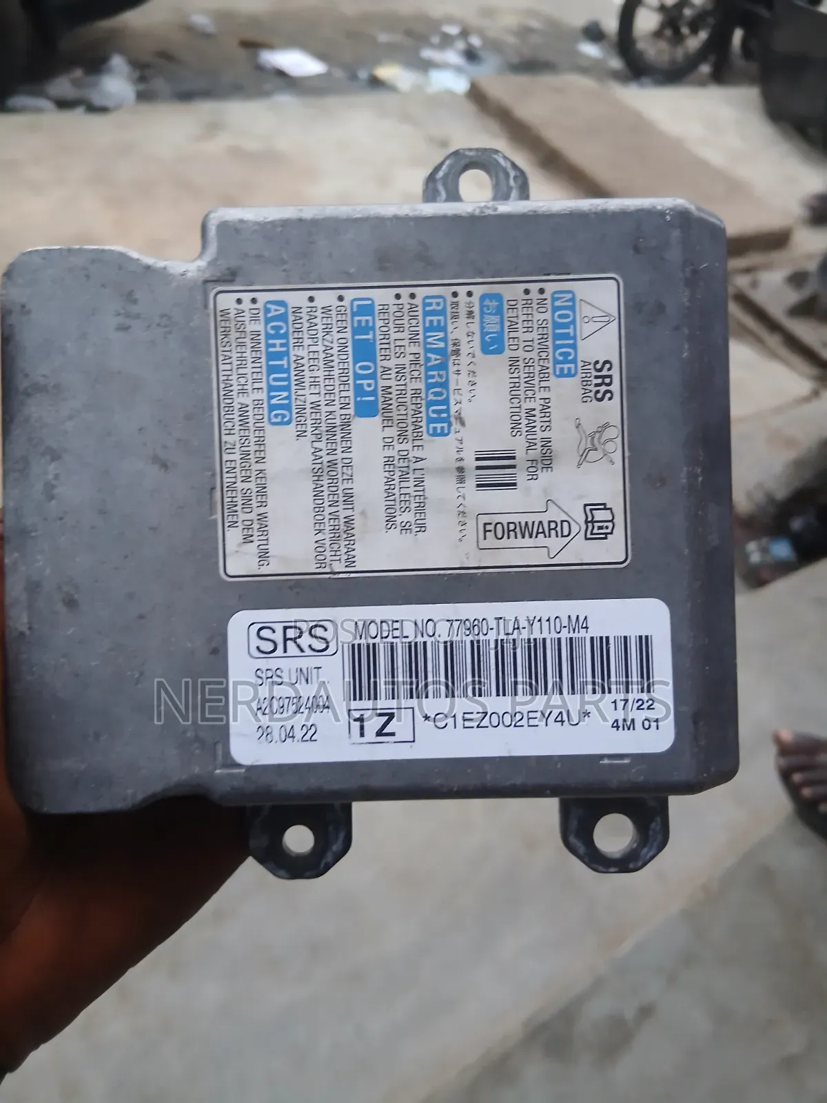 SRS Module Honda CRV 2013-2022