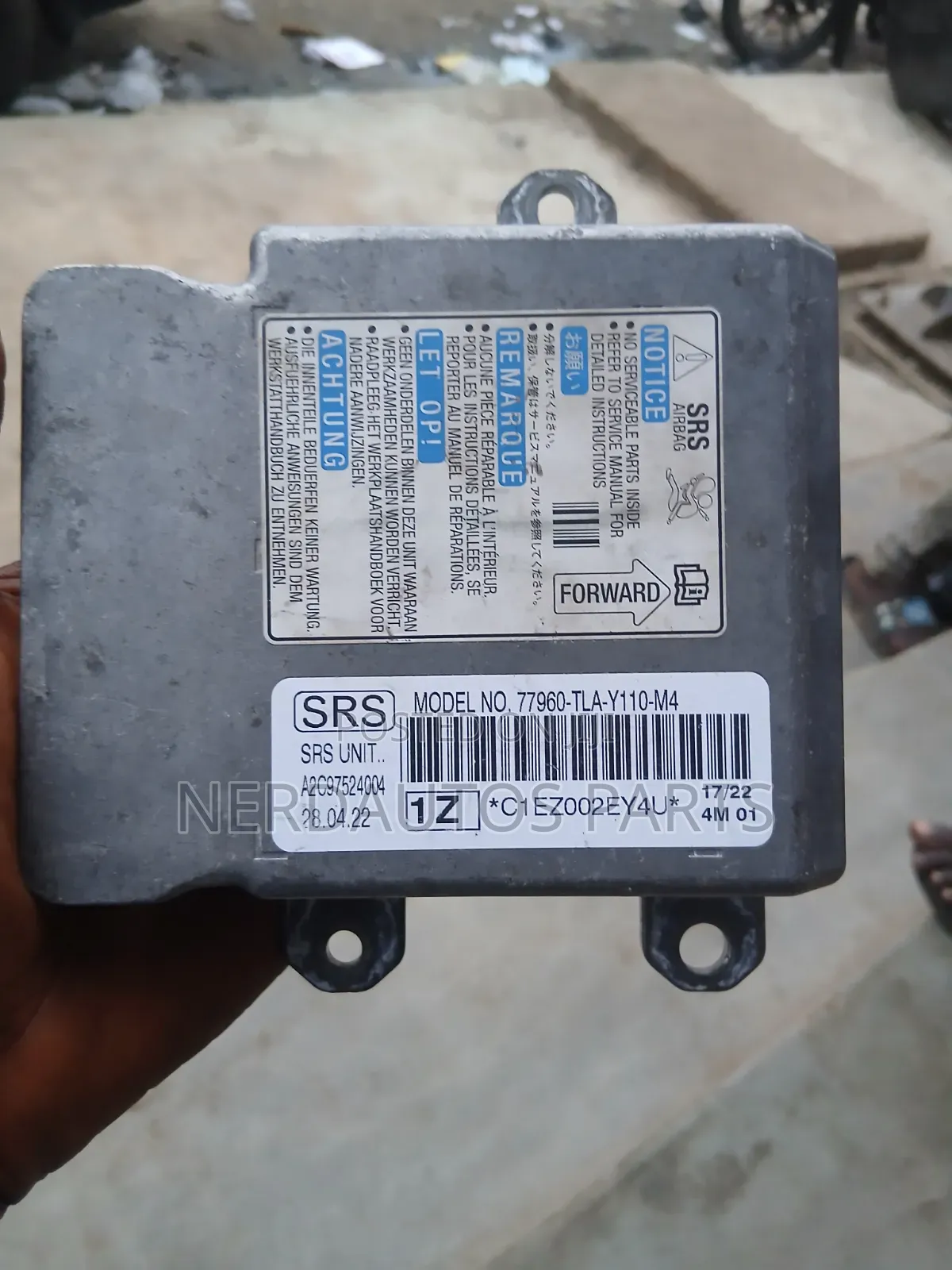 SRS Module Honda CRV 2013-2022