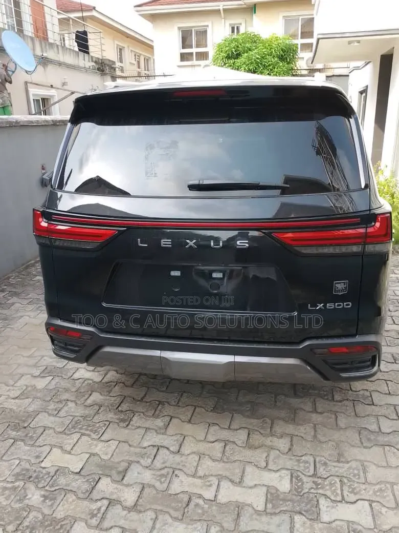 New Lexus LX 600 2025 Black