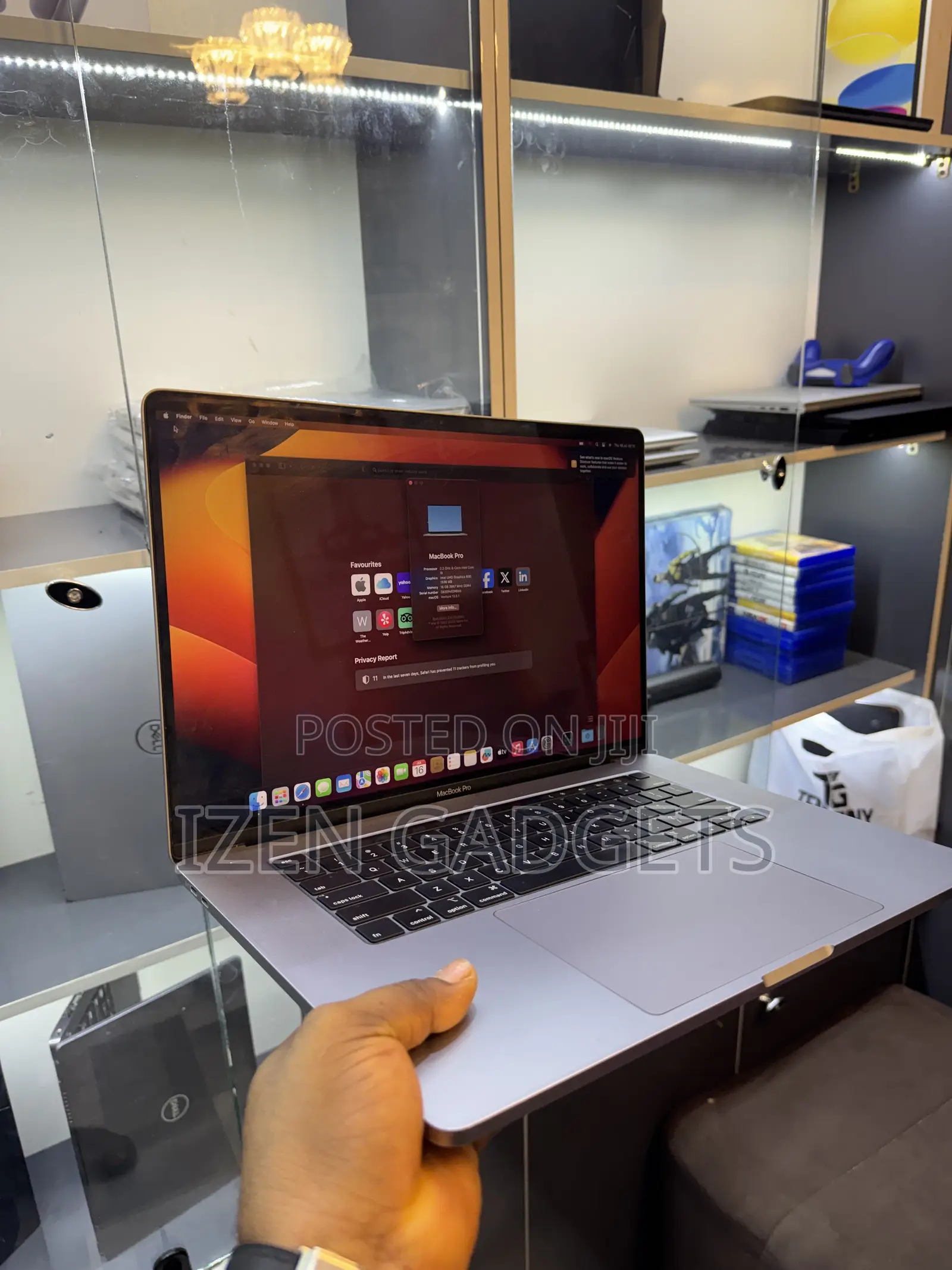 Laptop Apple MacBook Pro 2019 16GB Intel Core i9 SSD 1T