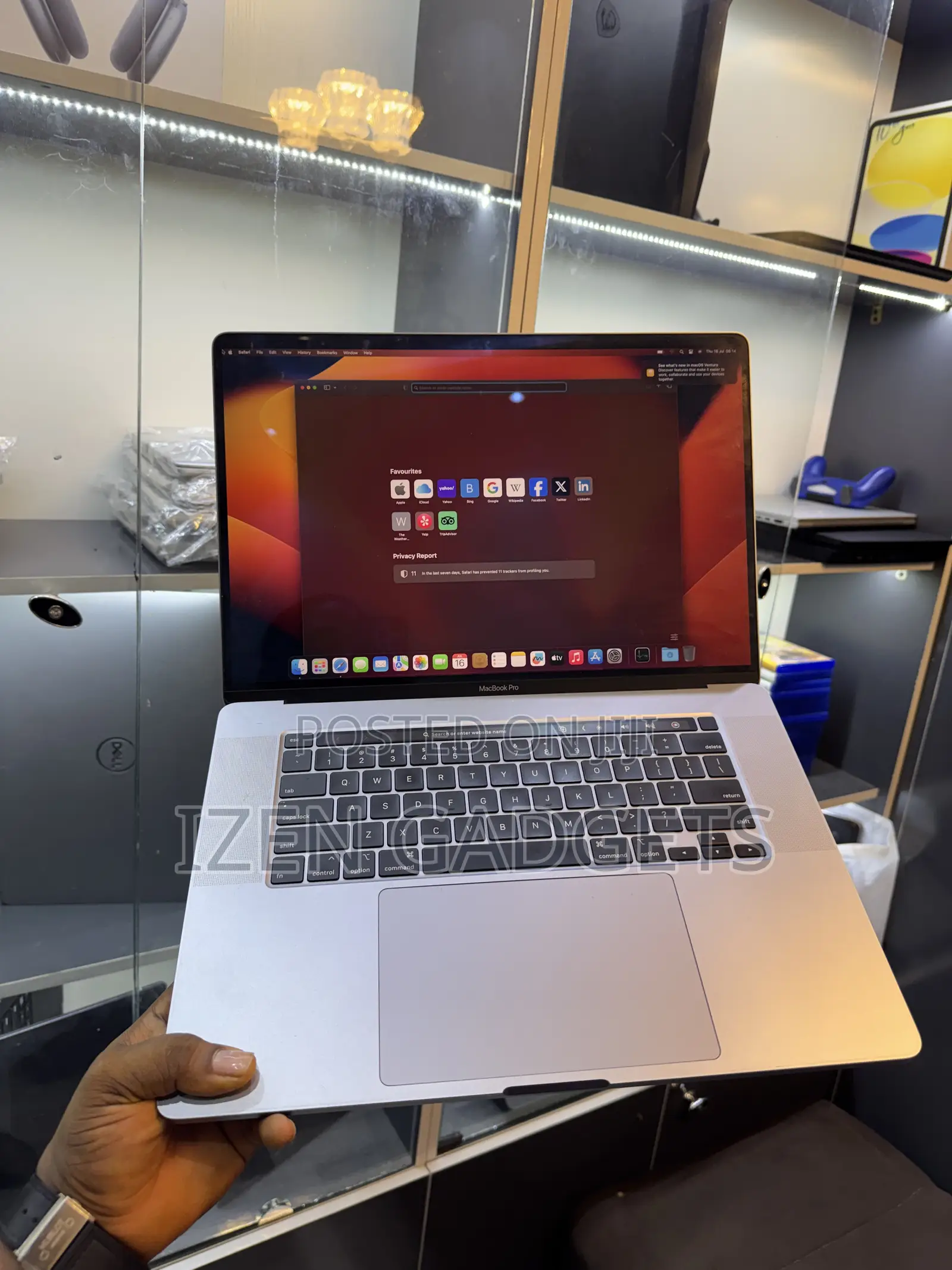 Laptop Apple MacBook Pro 2019 16GB Intel Core i9 SSD 1T