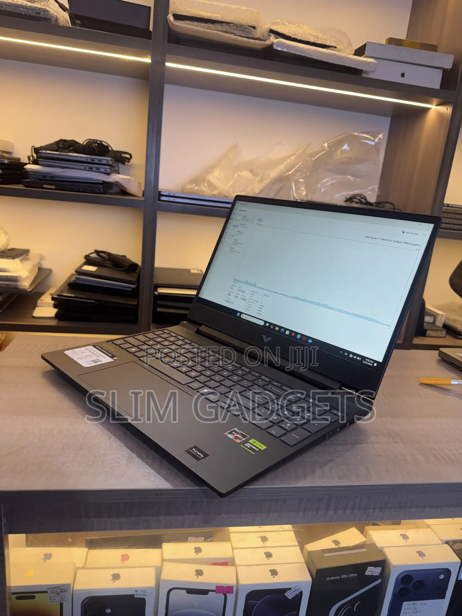 Laptop HP Victus 15 16GB AMD Ryzen 7 SSD 512GB