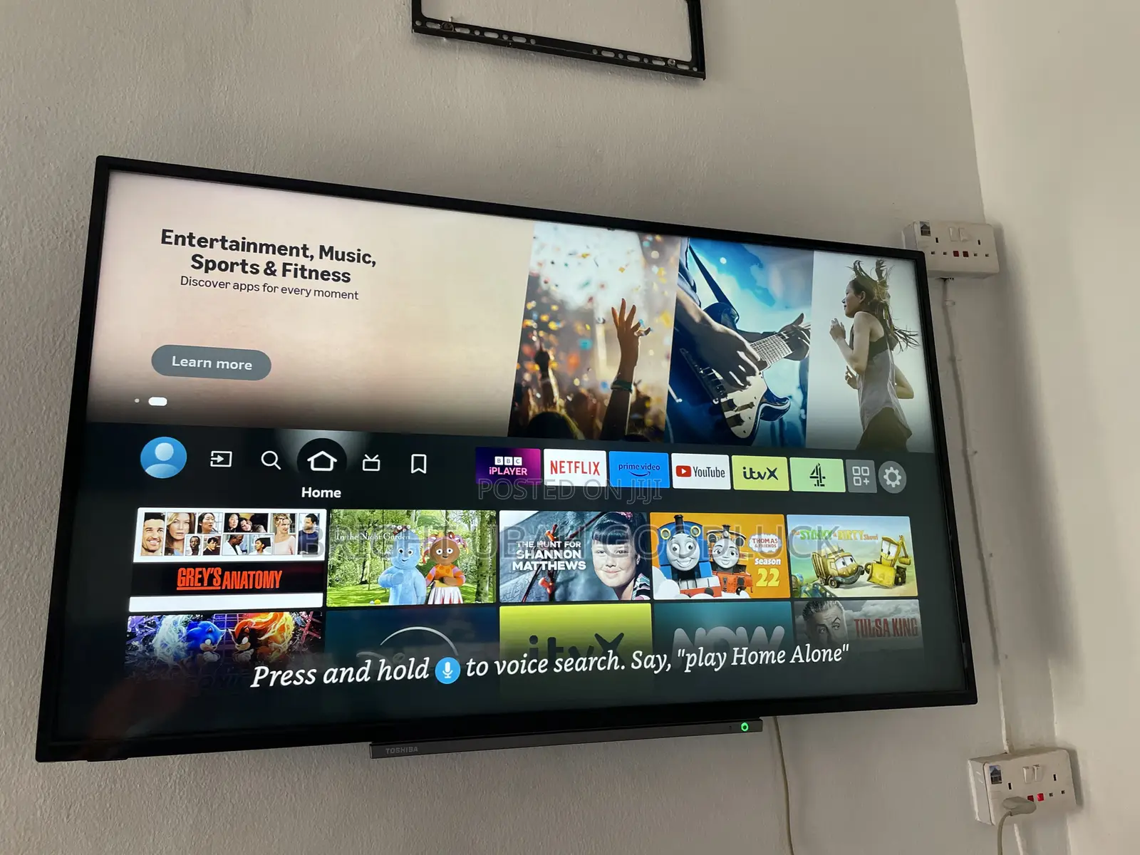 Toshiba 50 Inches Fire TV Full Amazon TV With Free Netflix Acct