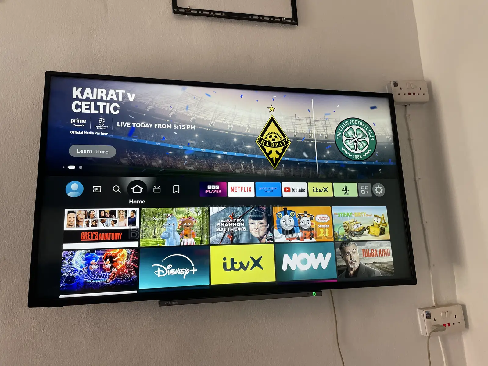 Toshiba 50 Inches Fire TV Full Amazon TV With Free Netflix Acct
