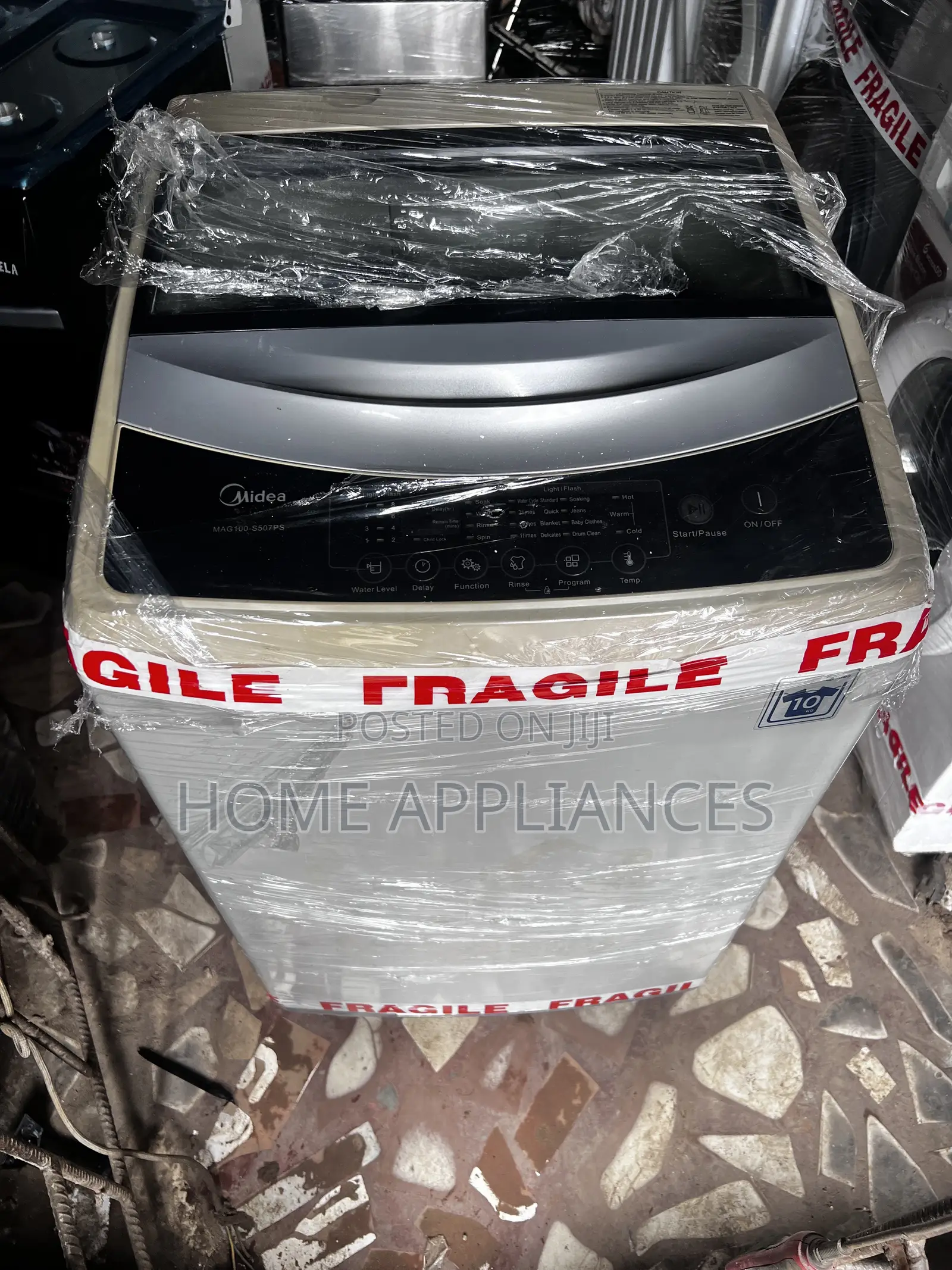 Midea 10kg Top Loader Washing Machine With Warranty