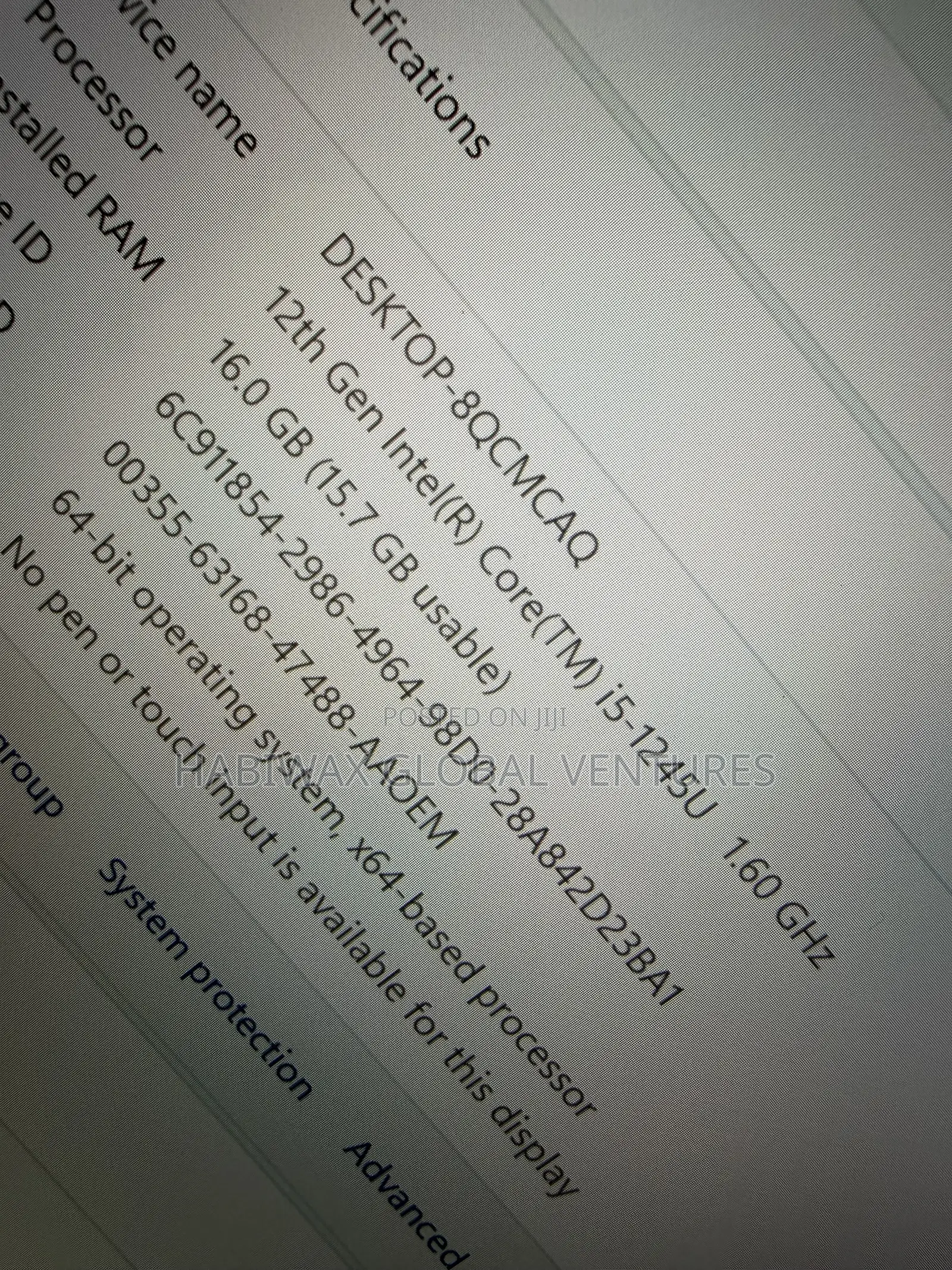Laptop Lenovo ThinkPad T14 16GB Intel Core i5 SSD 256GB