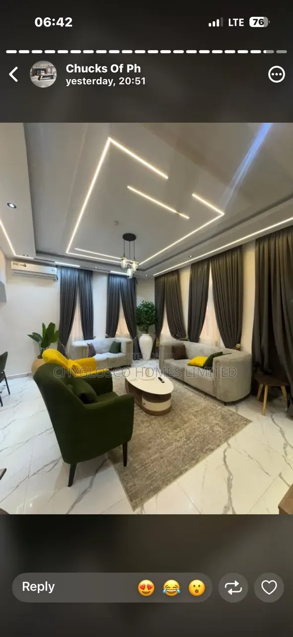 Furnished 6bdrm Duplex in Eliozu for sale