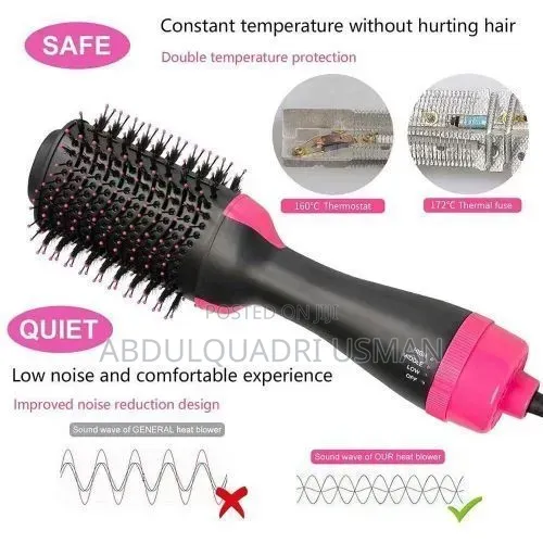 3 IN 1 One Step Hair Dryer Volumizer Electric Blow Dryer Air Brush